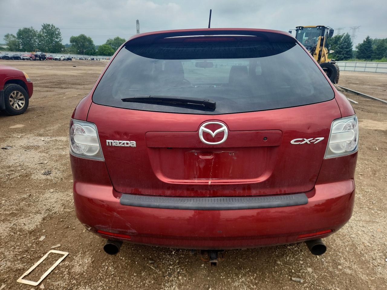 2009 Mazda Cx-7 Красный vin: JM3ER293390217390