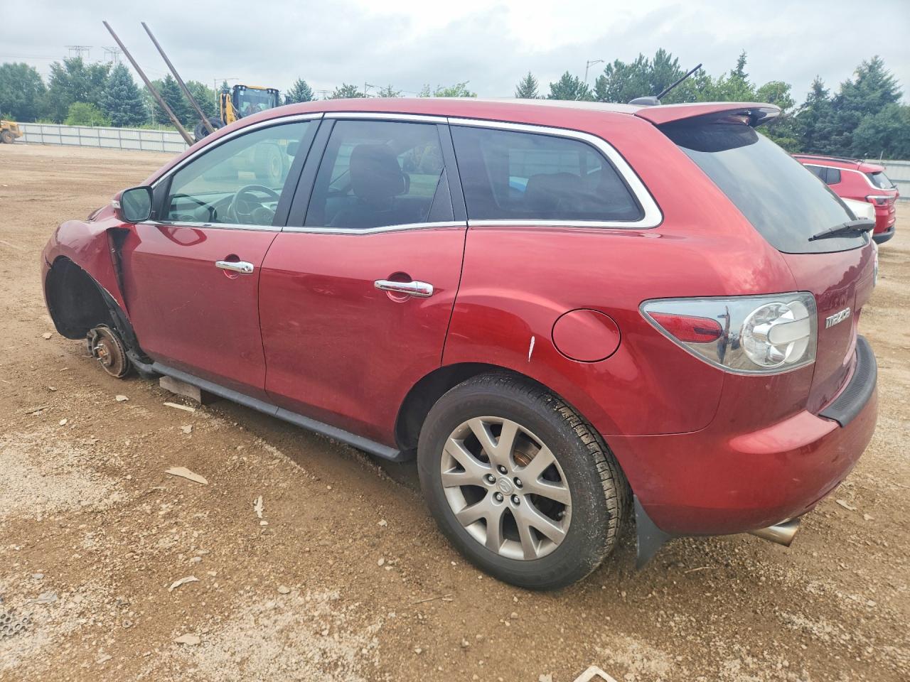 2009 Mazda Cx-7 Красный vin: JM3ER293390217390