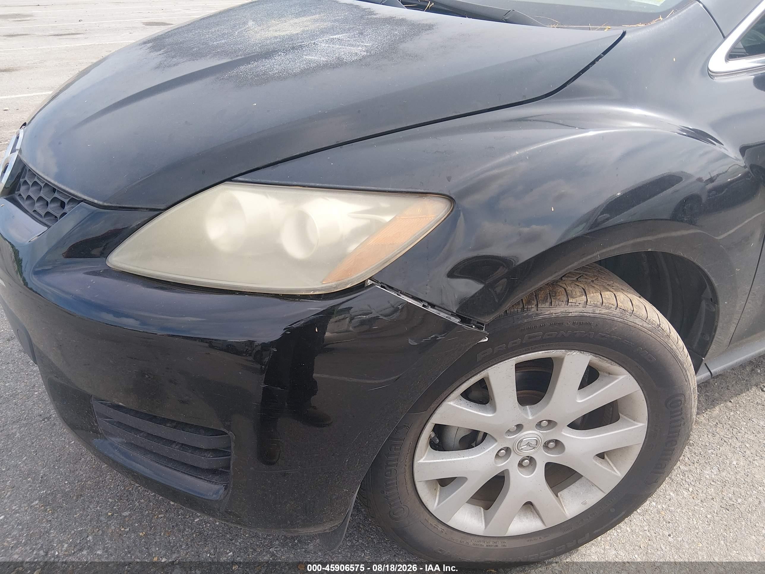 2009 Mazda Cx-7 Sport Dark Blue vin: JM3ER293390237221