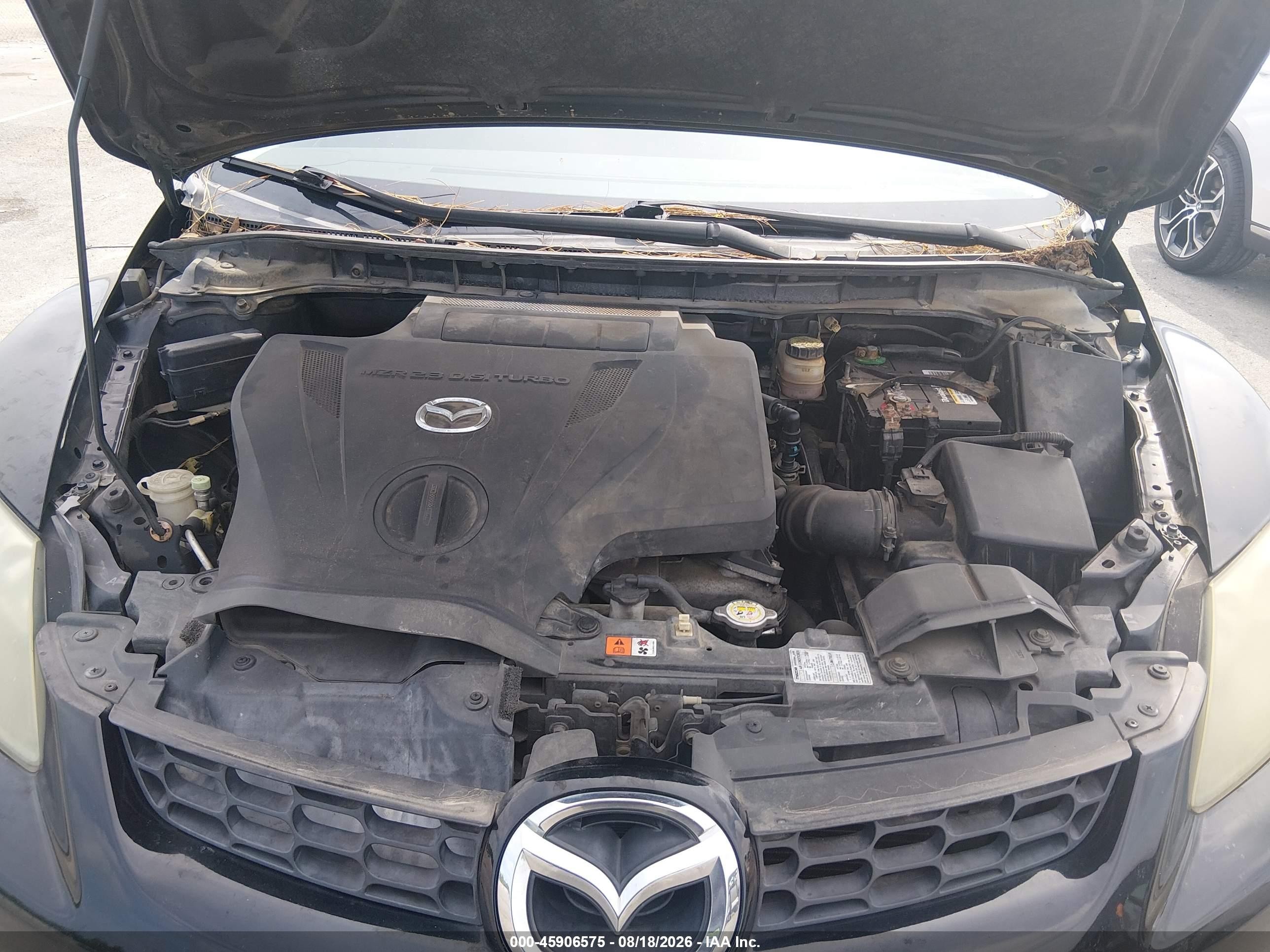 2009 Mazda Cx-7 Sport Dark Blue vin: JM3ER293390237221