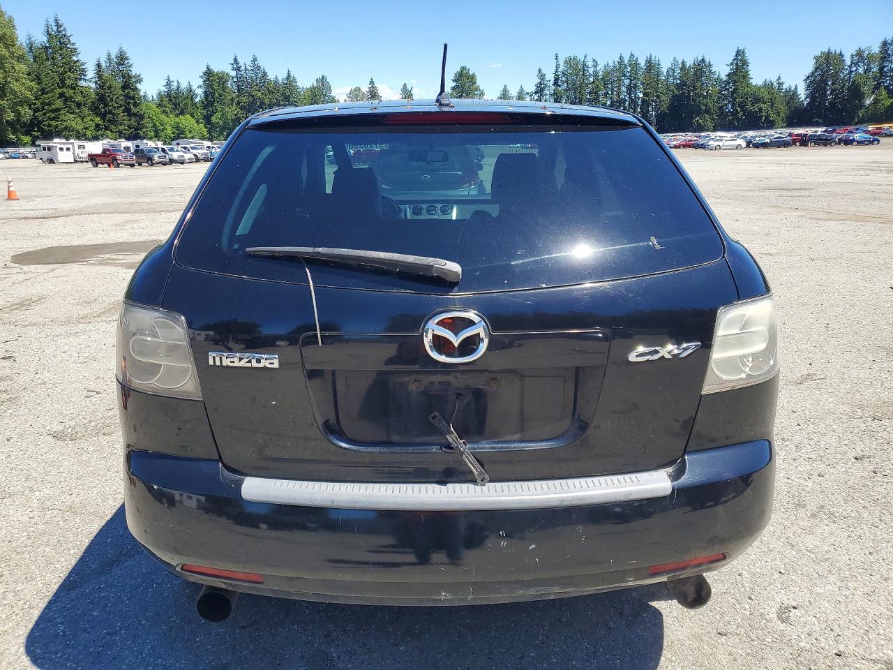 2007 Mazda Cx-7 Black vin: JM3ER293470114184