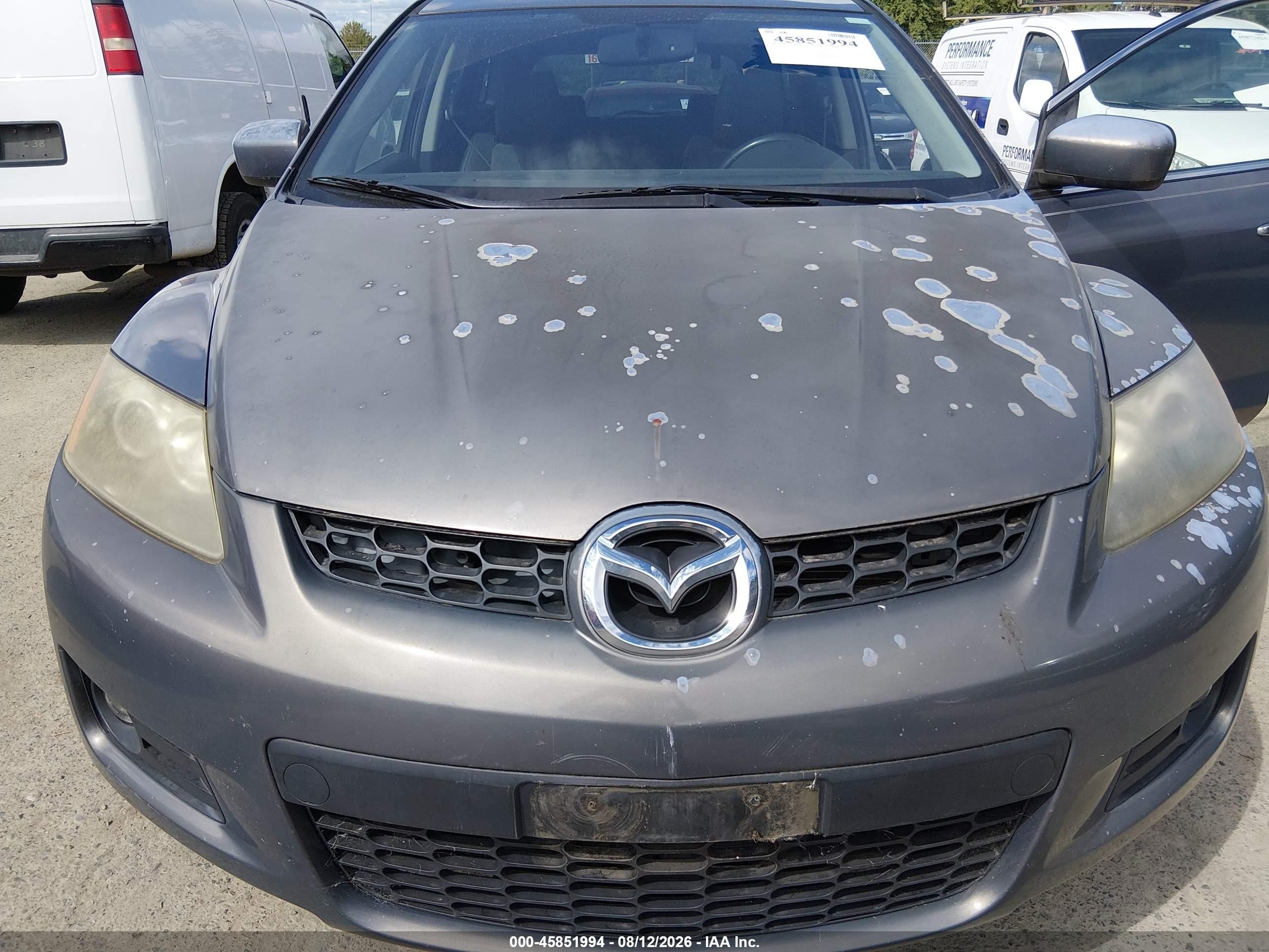 2007 Mazda Cx-7 Grand Touring Синий vin: JM3ER293470115593