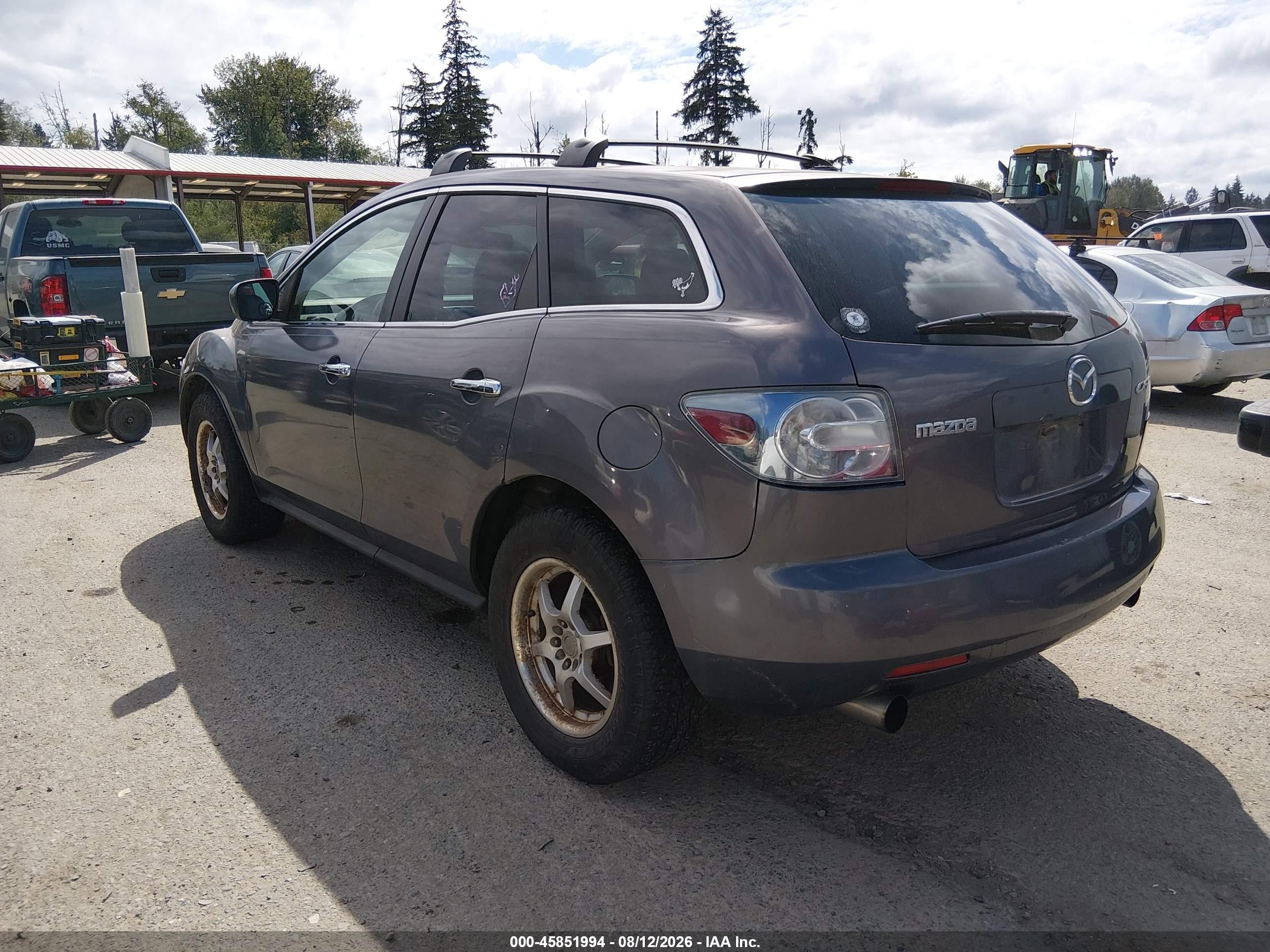 2007 Mazda Cx-7 Grand Touring Синий vin: JM3ER293470115593