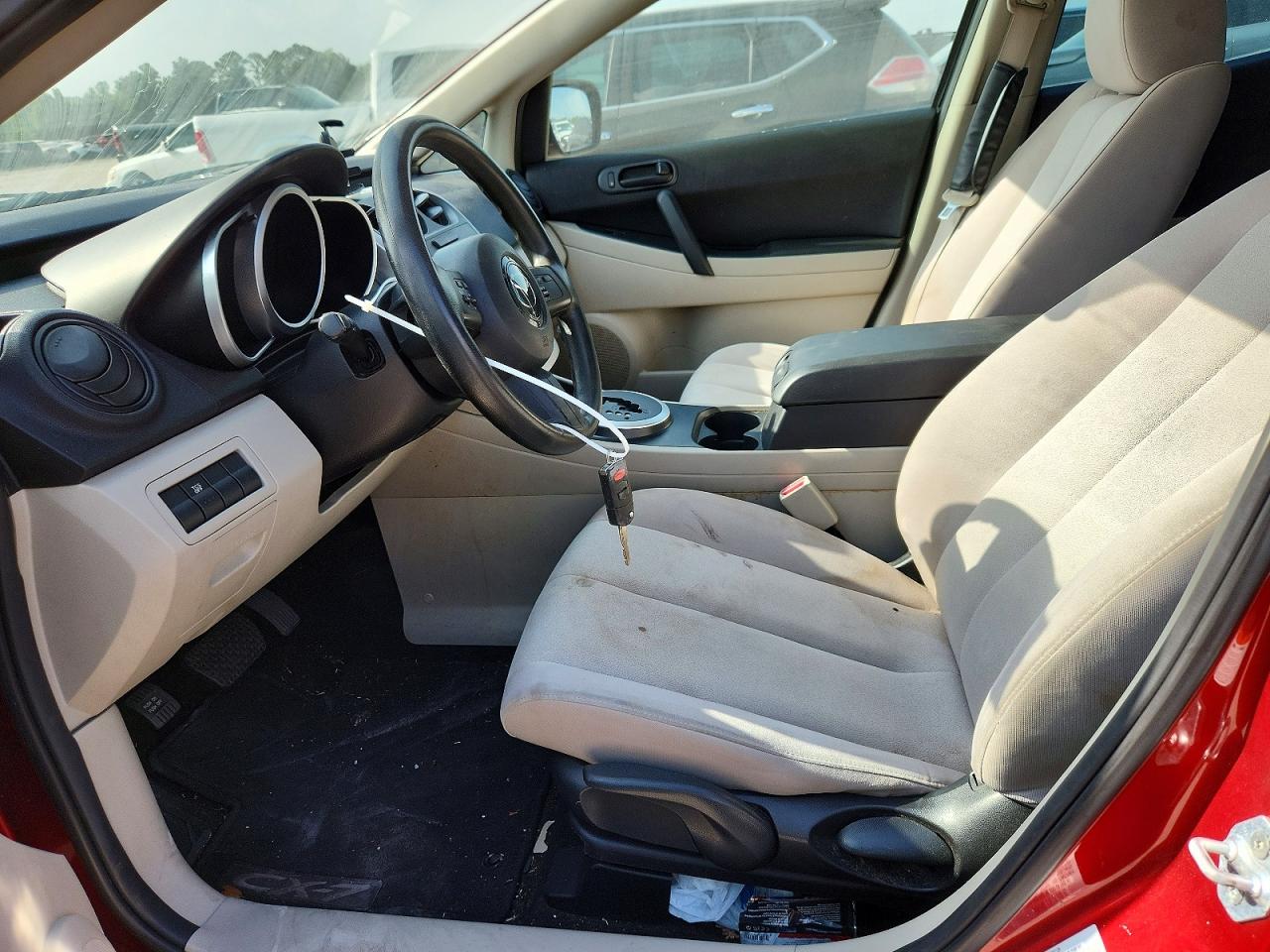 2008 Mazda Cx-7 Red vin: JM3ER293480190778