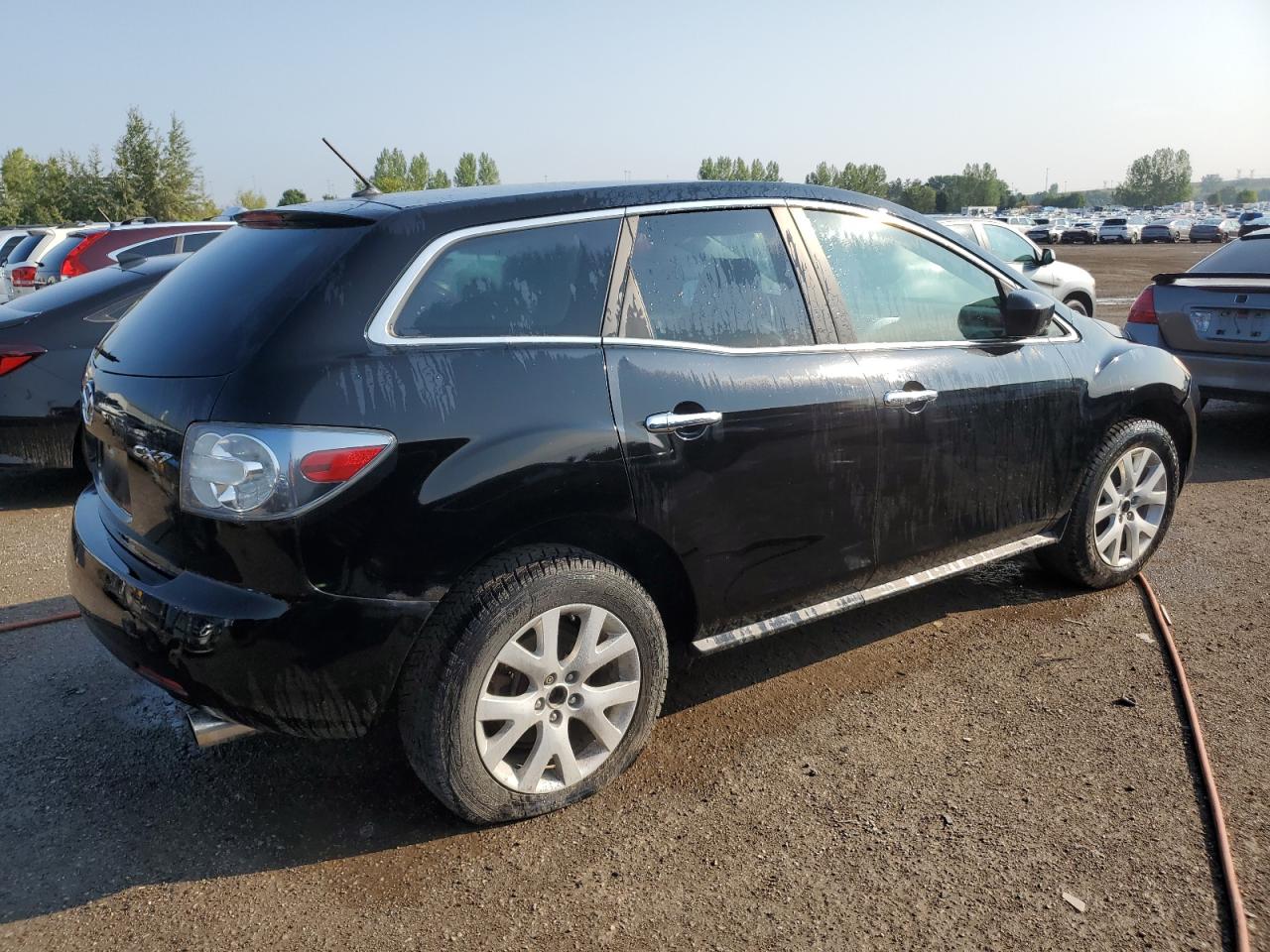 2007 Mazda Cx-7 Black vin: JM3ER293570169095