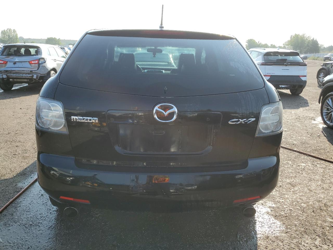 2007 Mazda Cx-7 Black vin: JM3ER293570169095