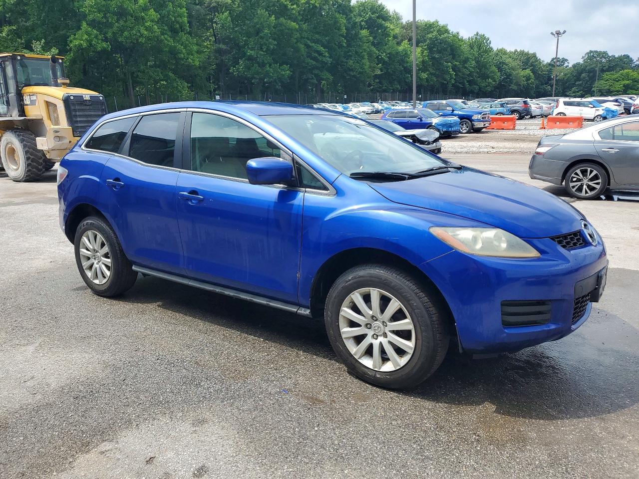 2008 Mazda Cx-7 Blue vin: JM3ER293580184231