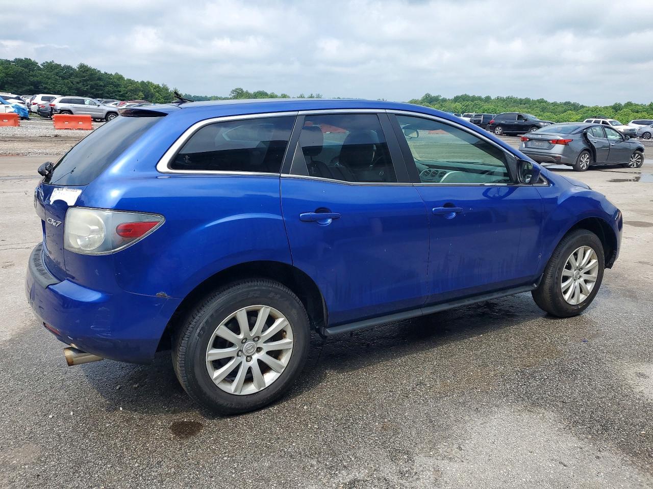 2008 Mazda Cx-7 Blue vin: JM3ER293580184231