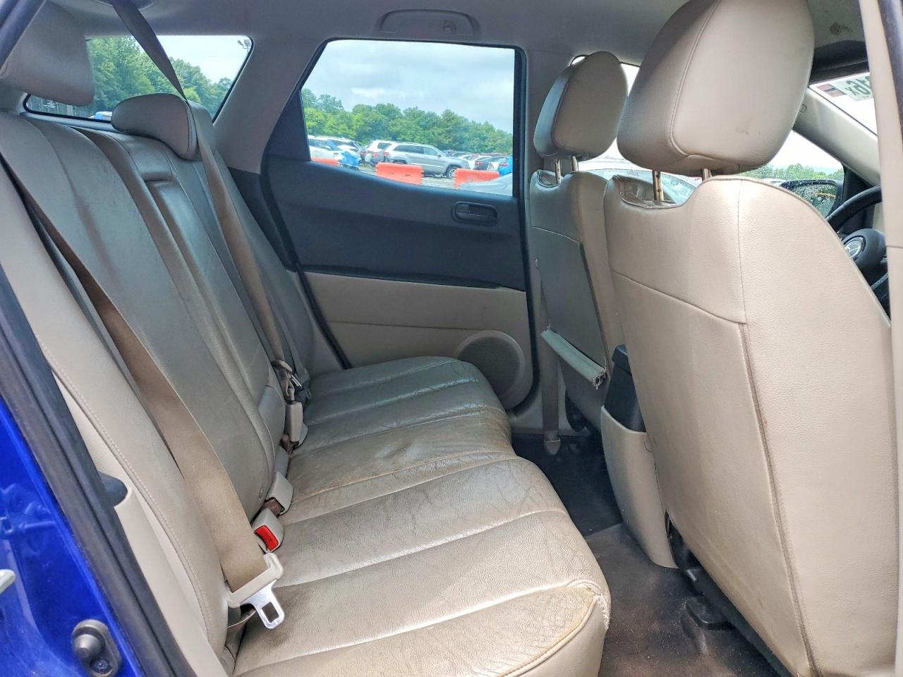 2008 Mazda Cx-7 Blue vin: JM3ER293580184231