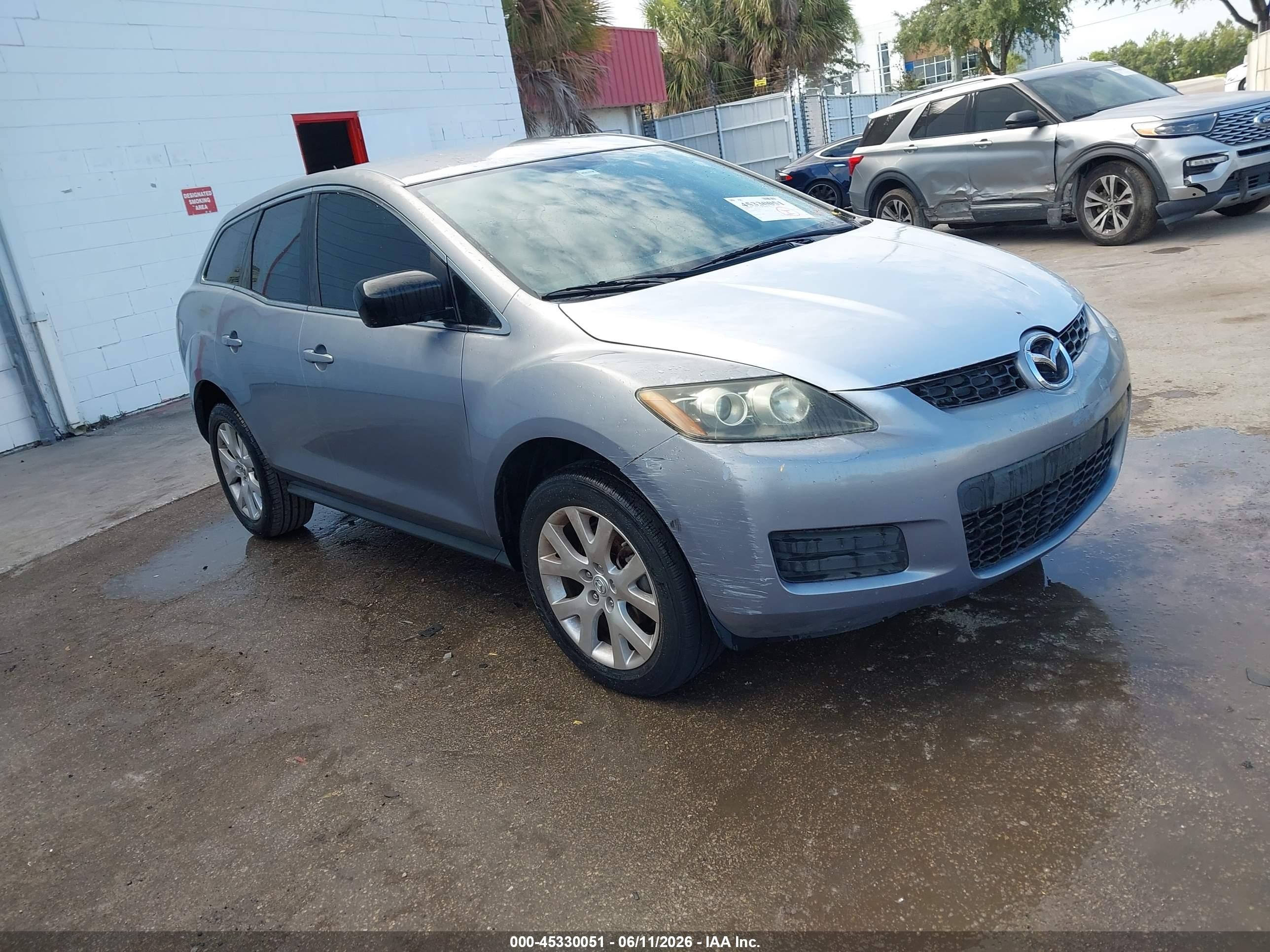 2007 Mazda Cx-7 Sport Серый vin: JM3ER293670106877