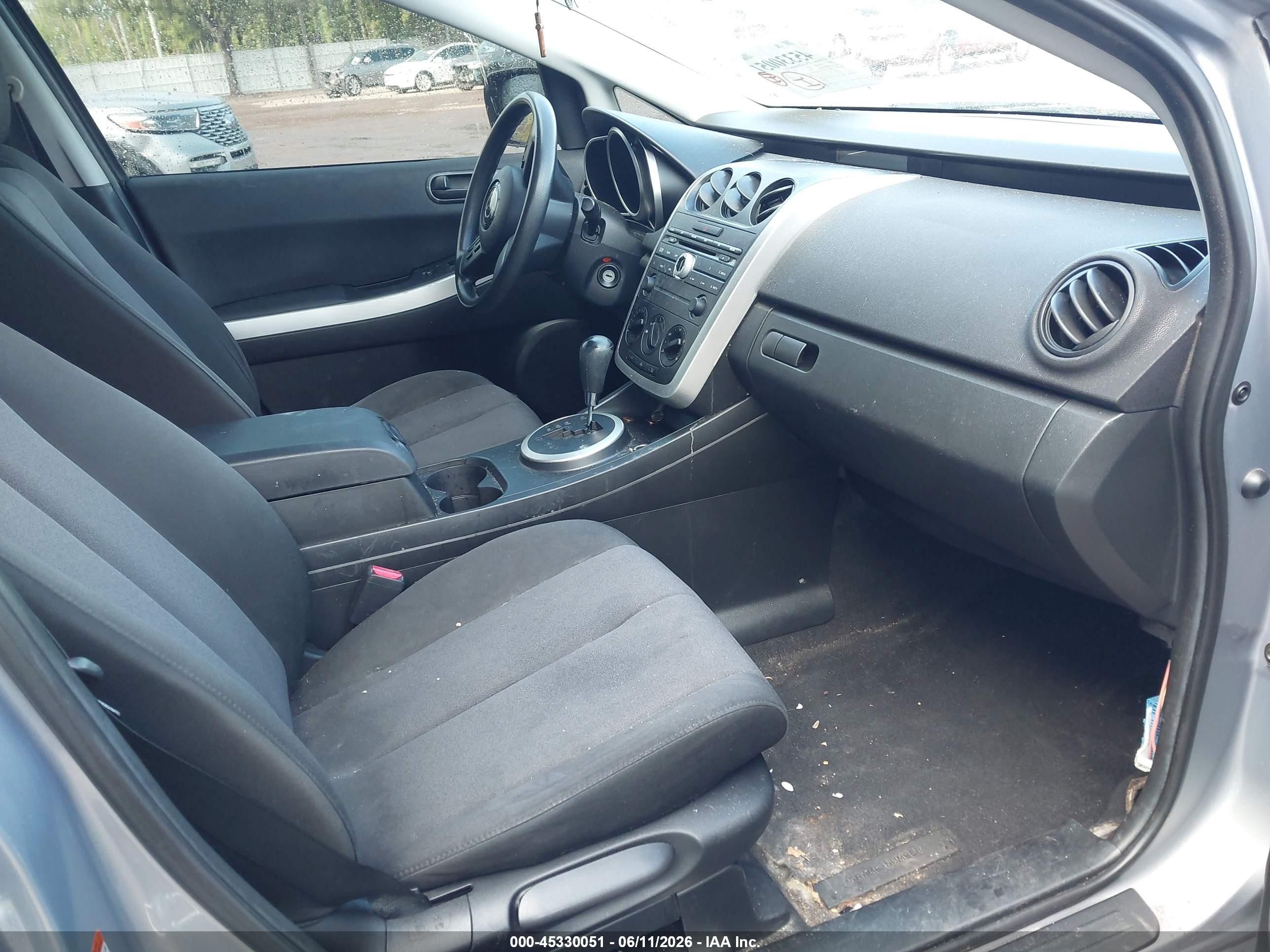 2007 Mazda Cx-7 Sport Серый vin: JM3ER293670106877