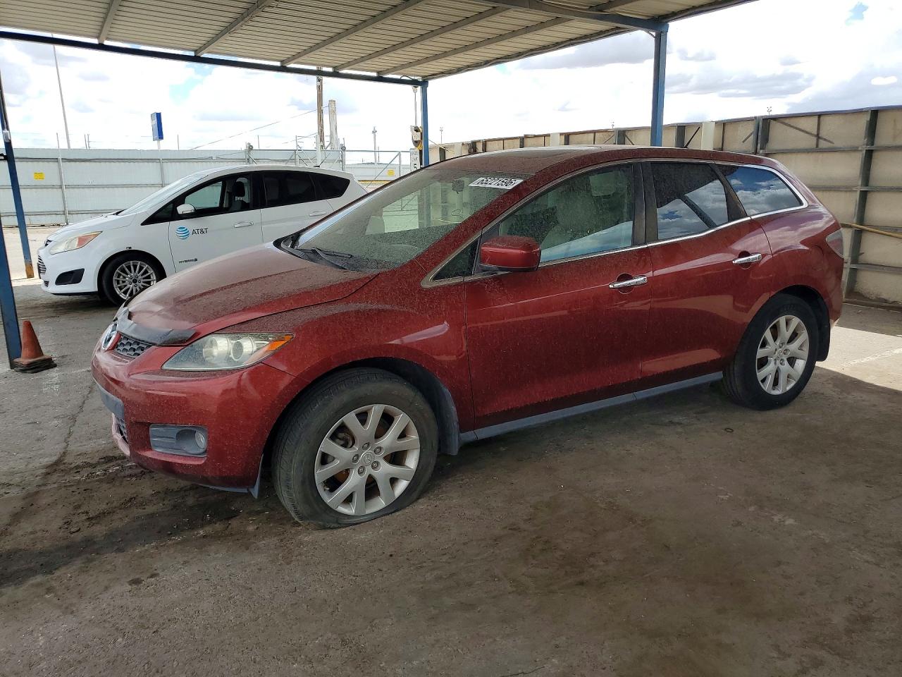 2007 Mazda Cx-7 Maroon vin: JM3ER293670137837