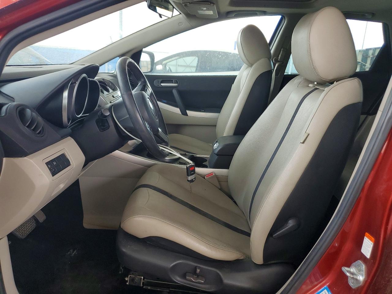 2007 Mazda Cx-7 Maroon vin: JM3ER293670137837
