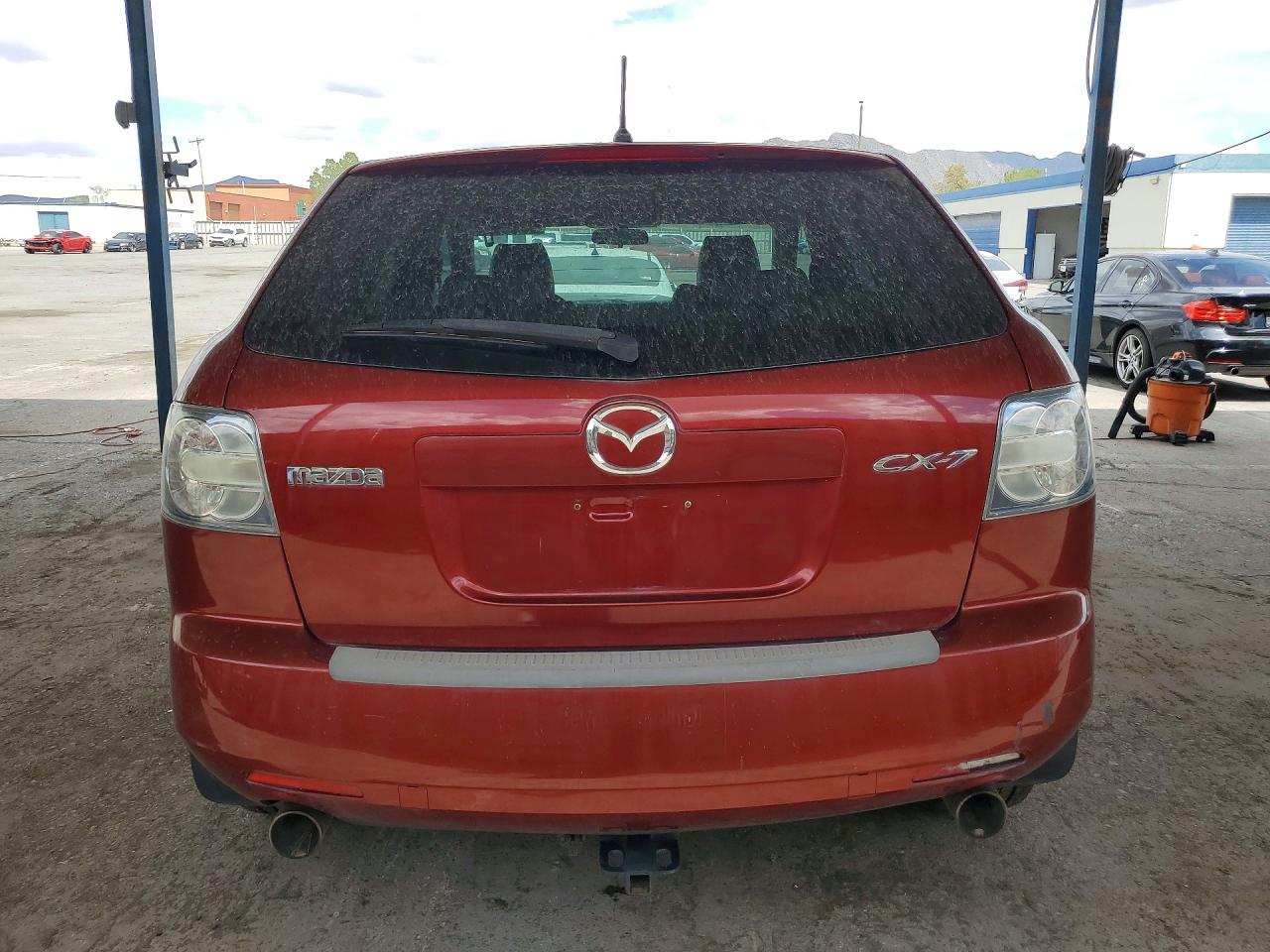 2007 Mazda Cx-7 Maroon vin: JM3ER293670137837