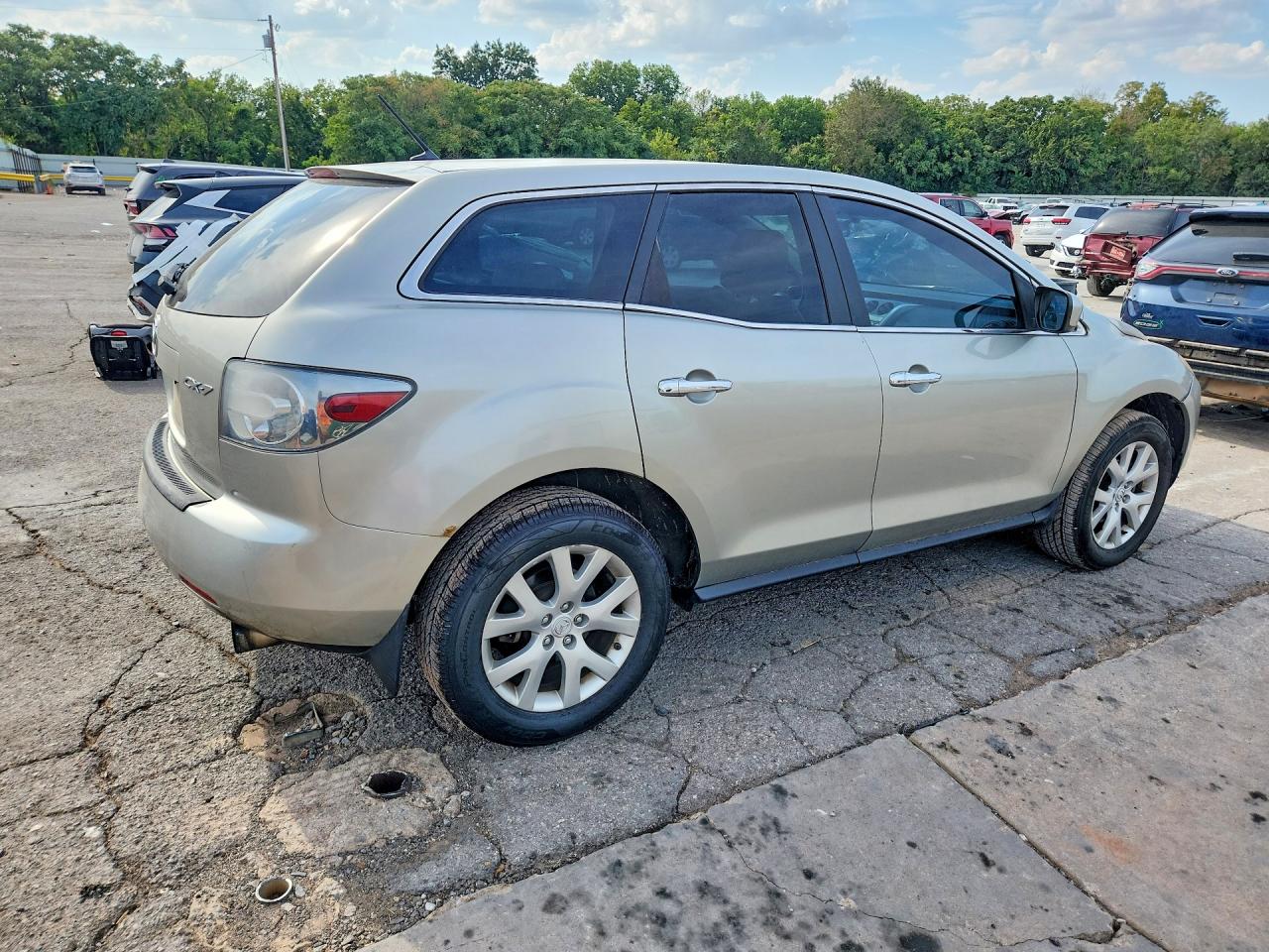 2007 Mazda Cx-7 Tan vin: JM3ER293670155304