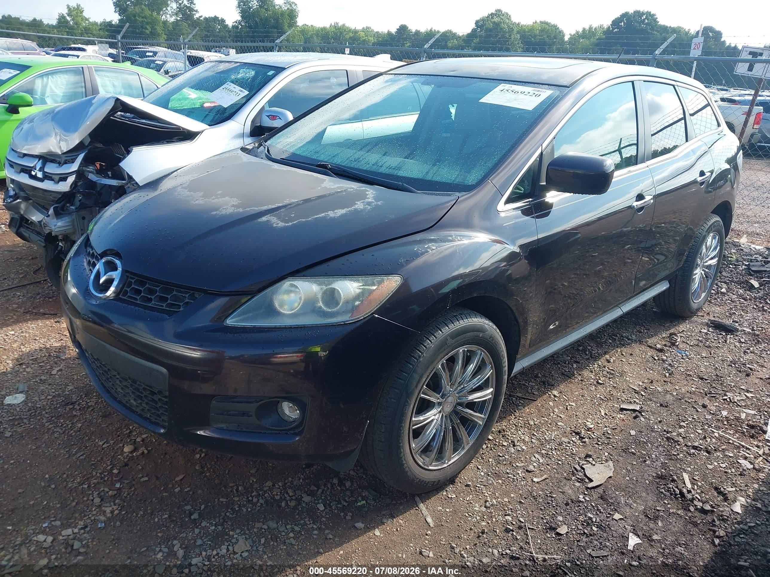 2008 Mazda Cx-7 Grand Touring Purple vin: JM3ER293680192841