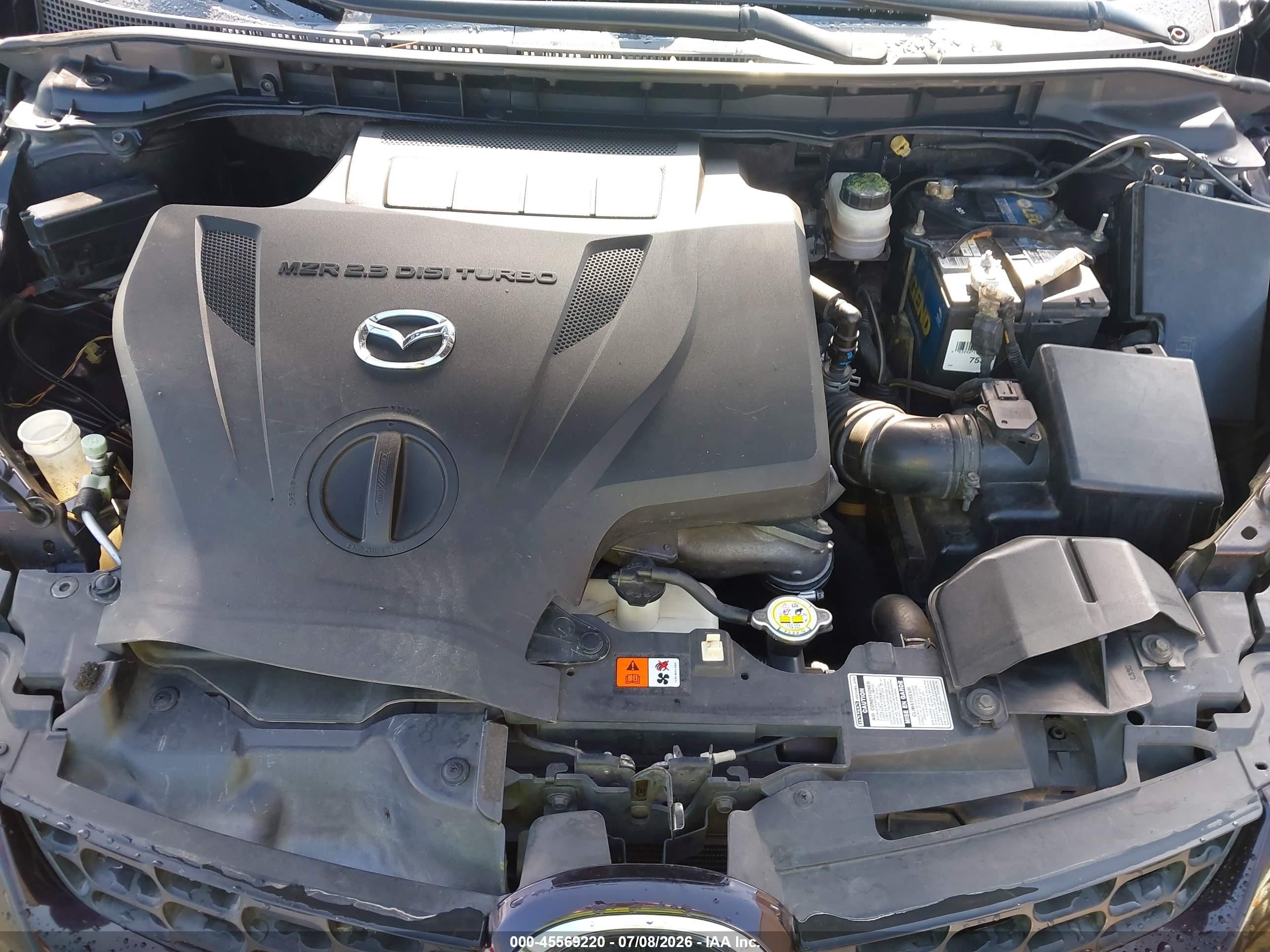 2008 Mazda Cx-7 Grand Touring Purple vin: JM3ER293680192841