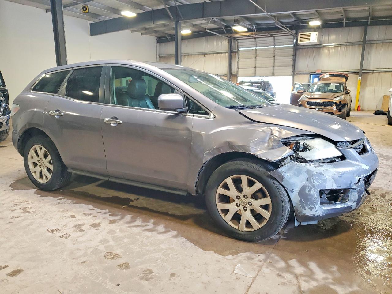 2008 Mazda Cx-7 Серый vin: JM3ER293680210674
