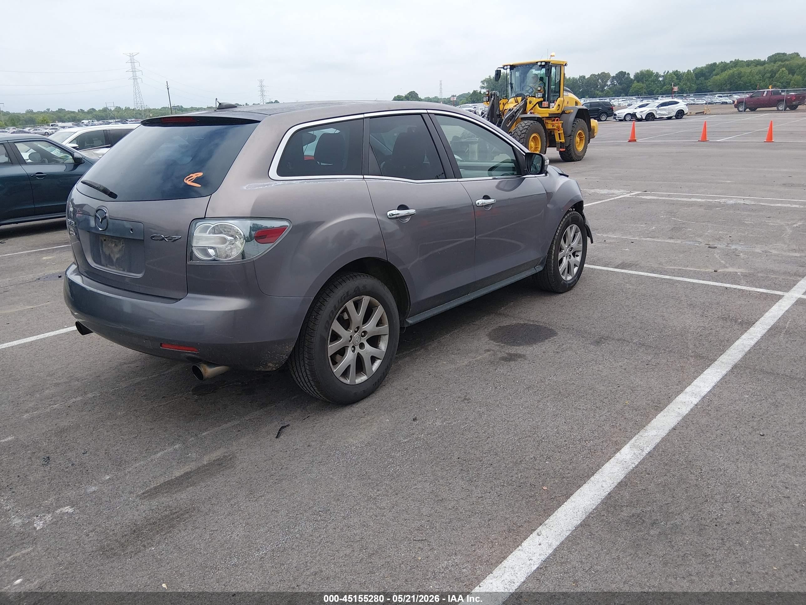 2009 Mazda Cx-7 Grand Touring Серый vin: JM3ER293690219702