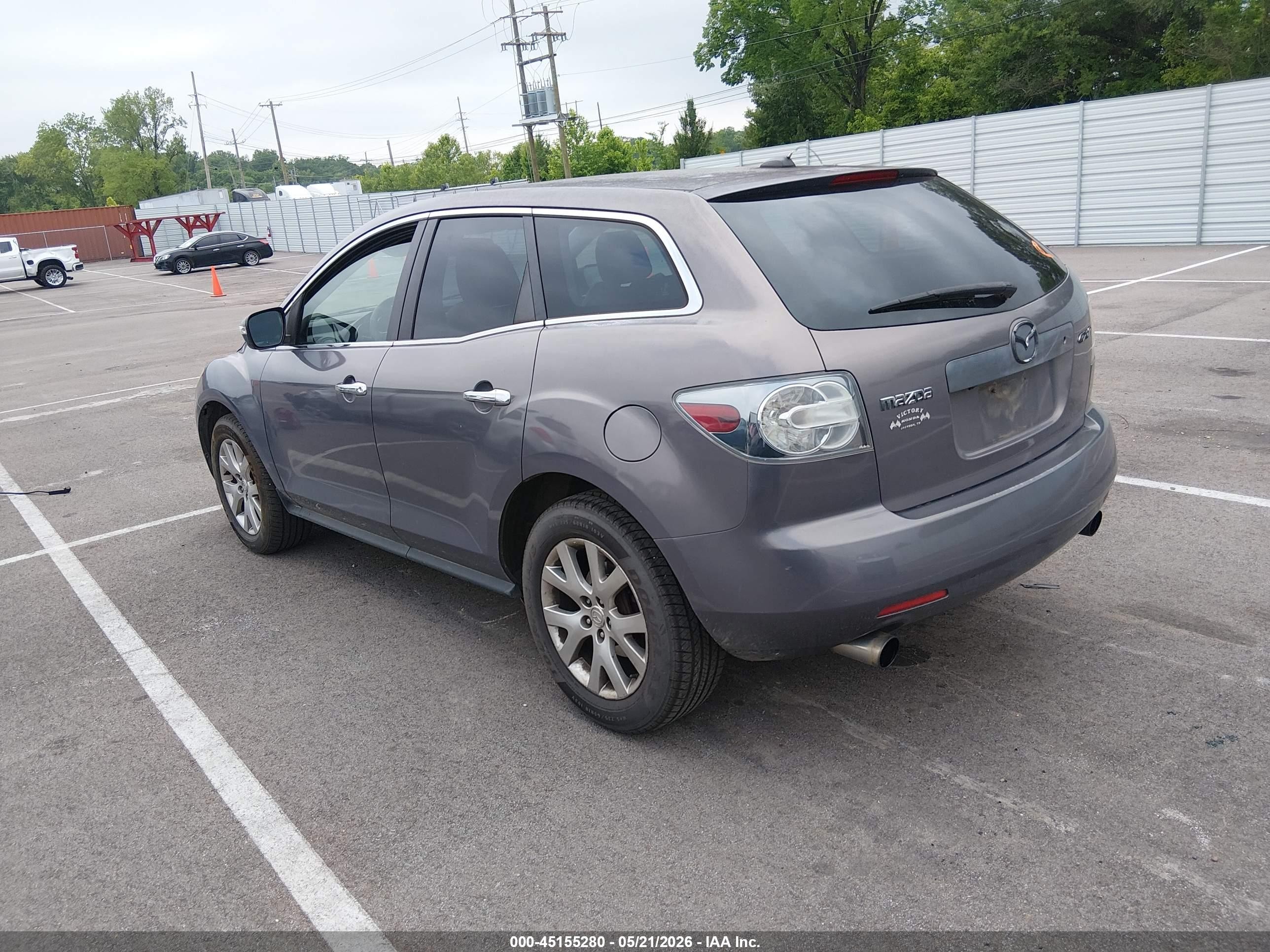 2009 Mazda Cx-7 Grand Touring Серый vin: JM3ER293690219702