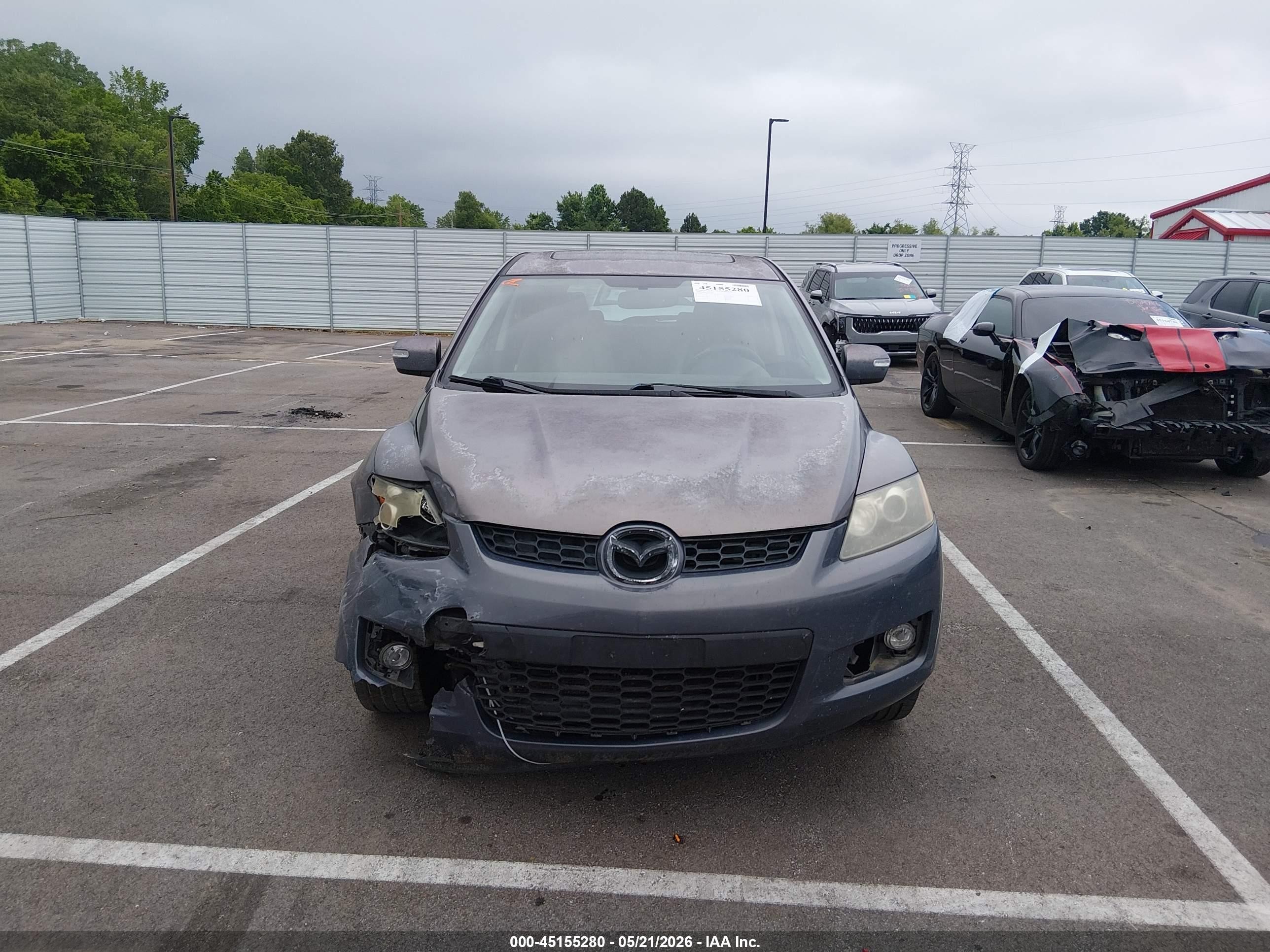 2009 Mazda Cx-7 Grand Touring Серый vin: JM3ER293690219702