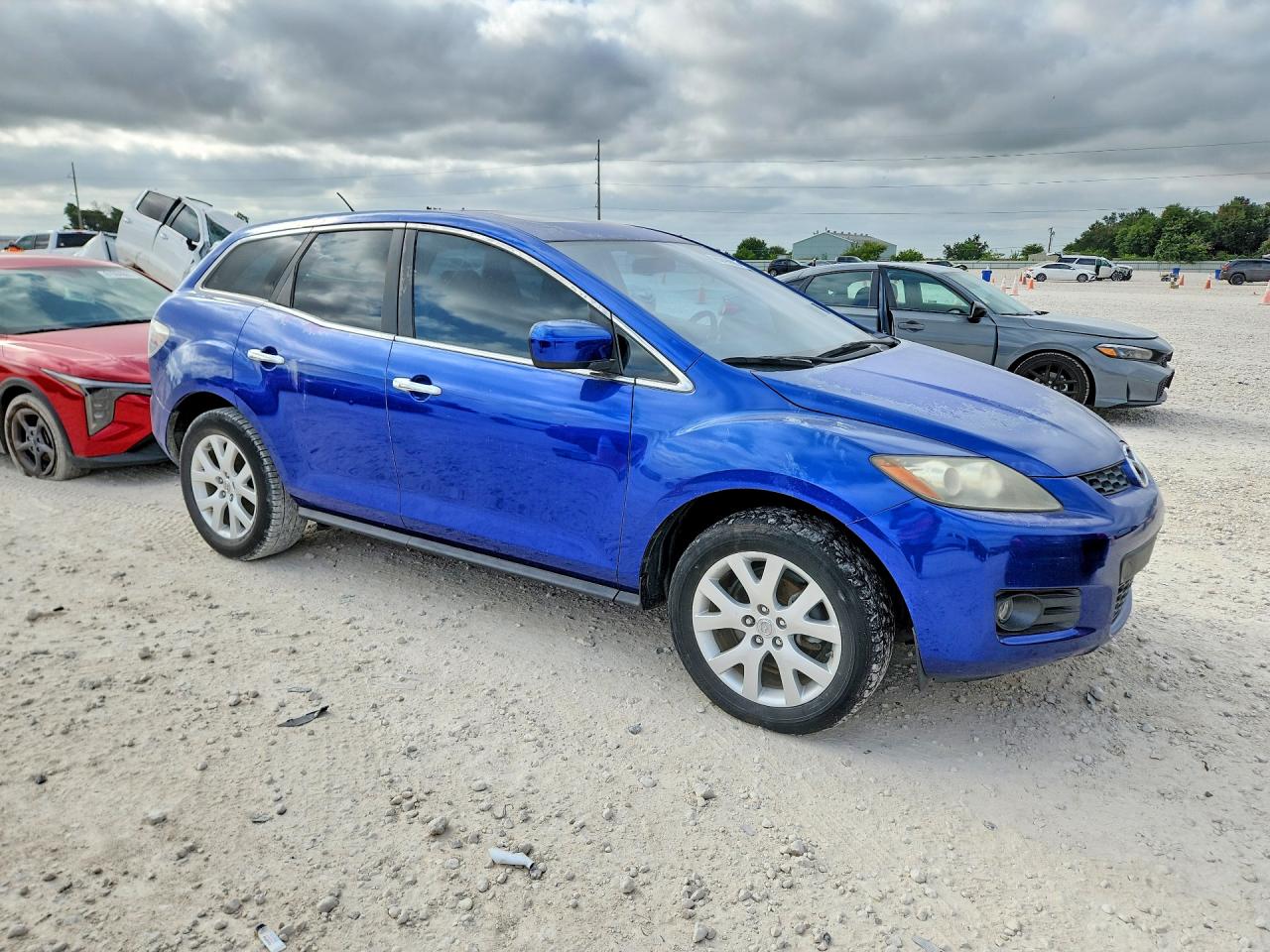 2007 Mazda Cx-7 Blue vin: JM3ER293770153559