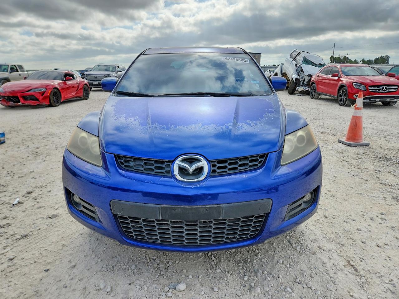 2007 Mazda Cx-7 Blue vin: JM3ER293770153559