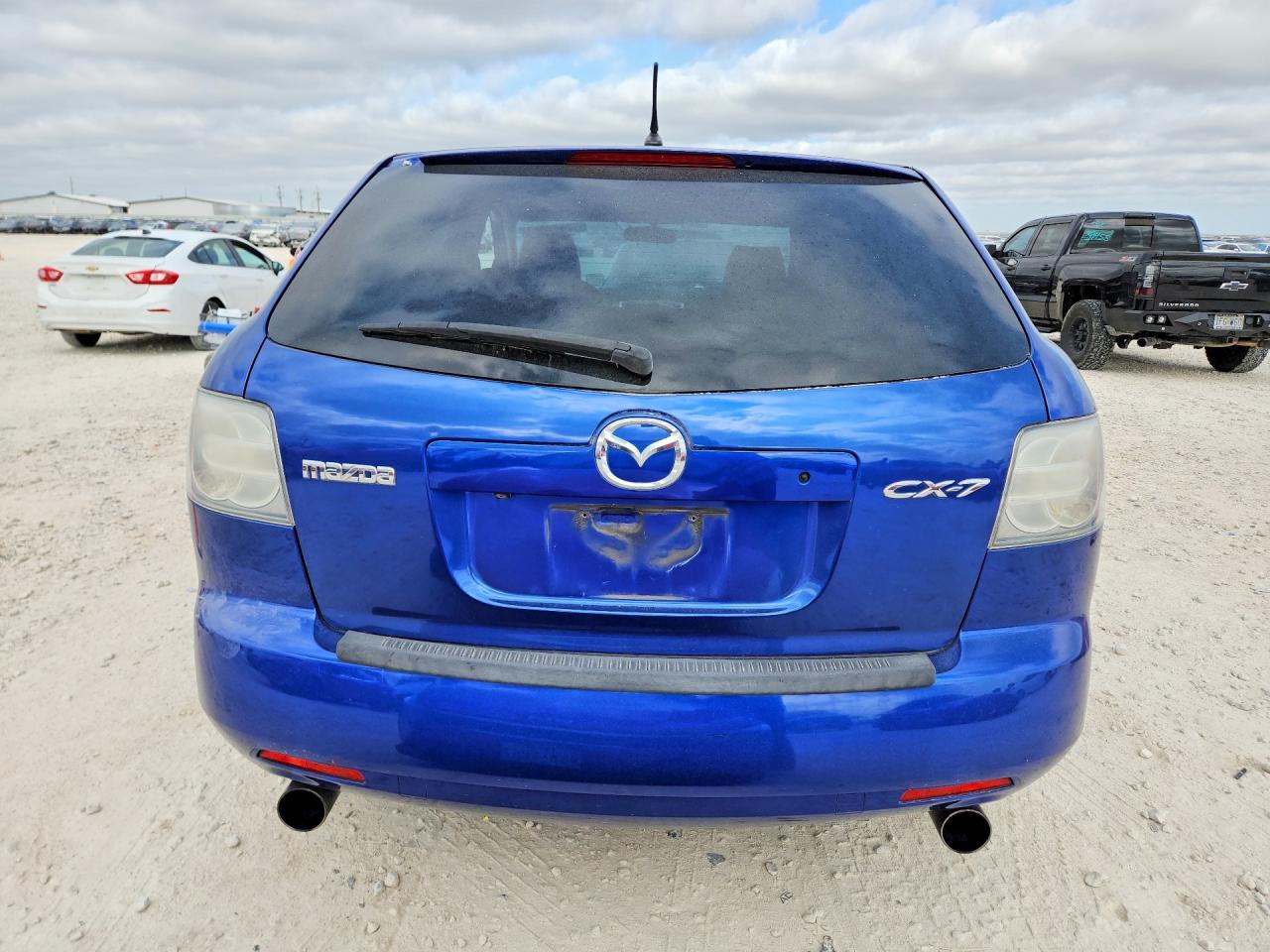 2007 Mazda Cx-7 Blue vin: JM3ER293770153559