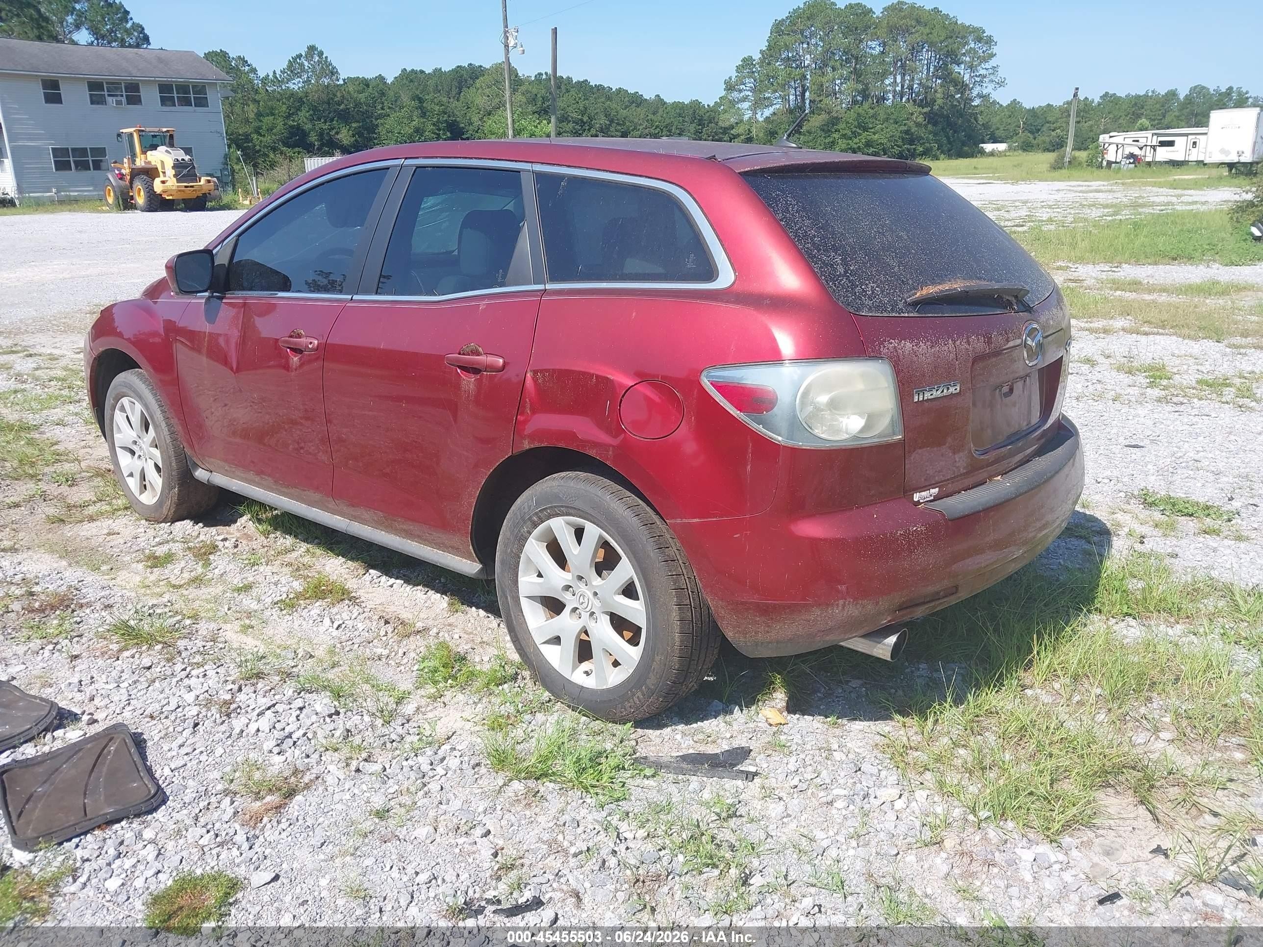 2008 Mazda Cx-7 Sport Red vin: JM3ER293780174218