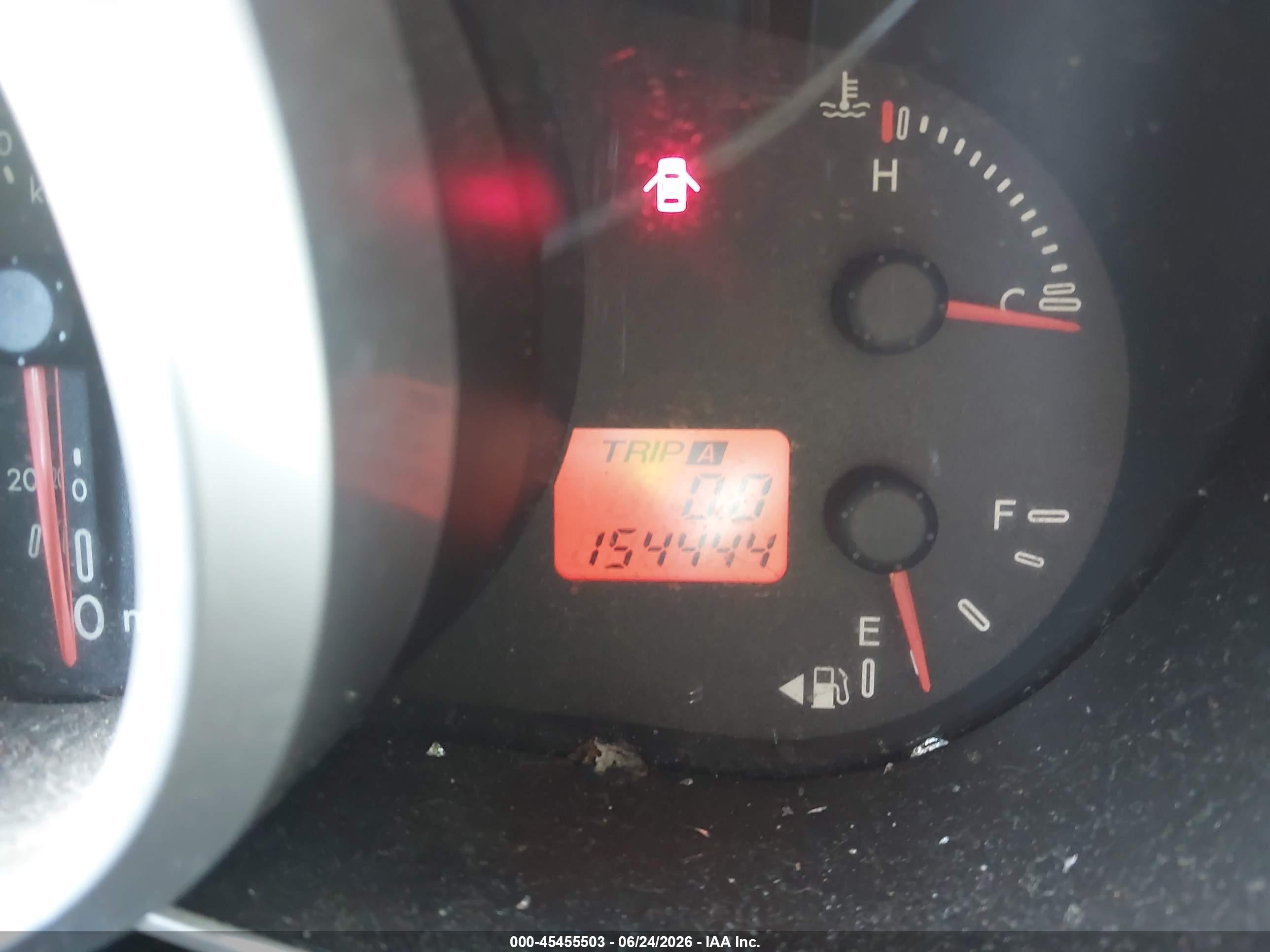 2008 Mazda Cx-7 Sport Red vin: JM3ER293780174218