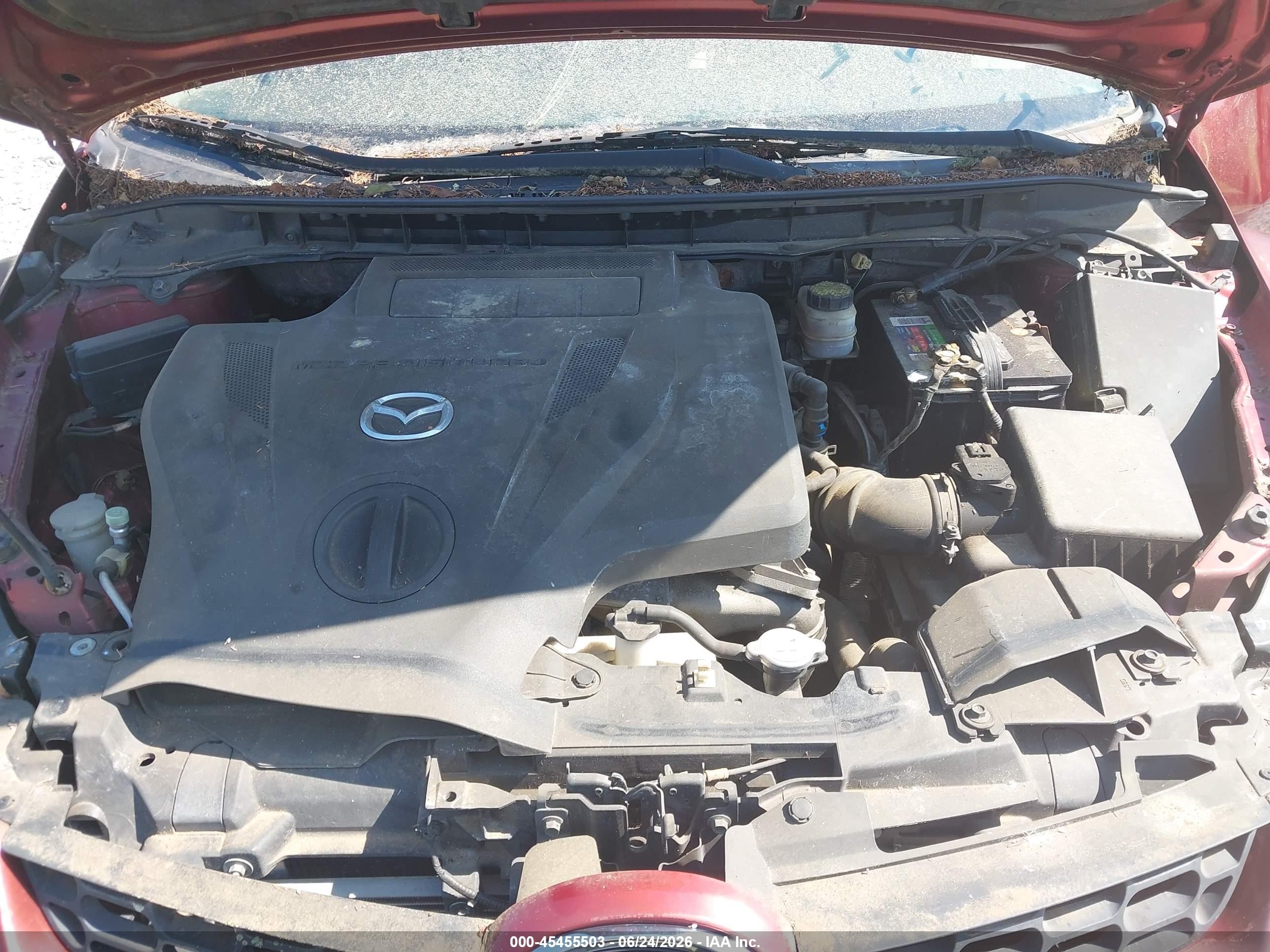 2008 Mazda Cx-7 Sport Red vin: JM3ER293780174218
