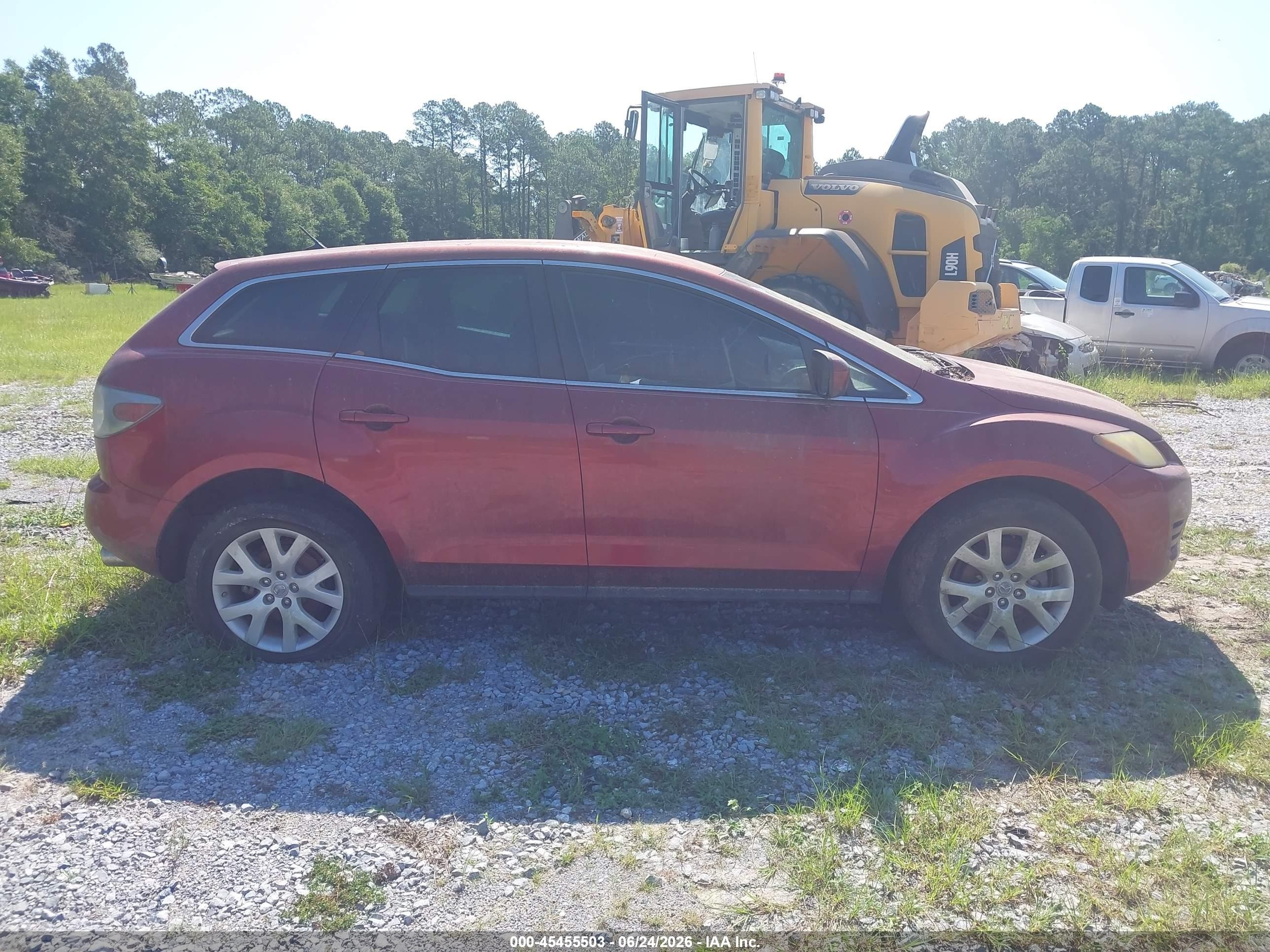 2008 Mazda Cx-7 Sport Red vin: JM3ER293780174218