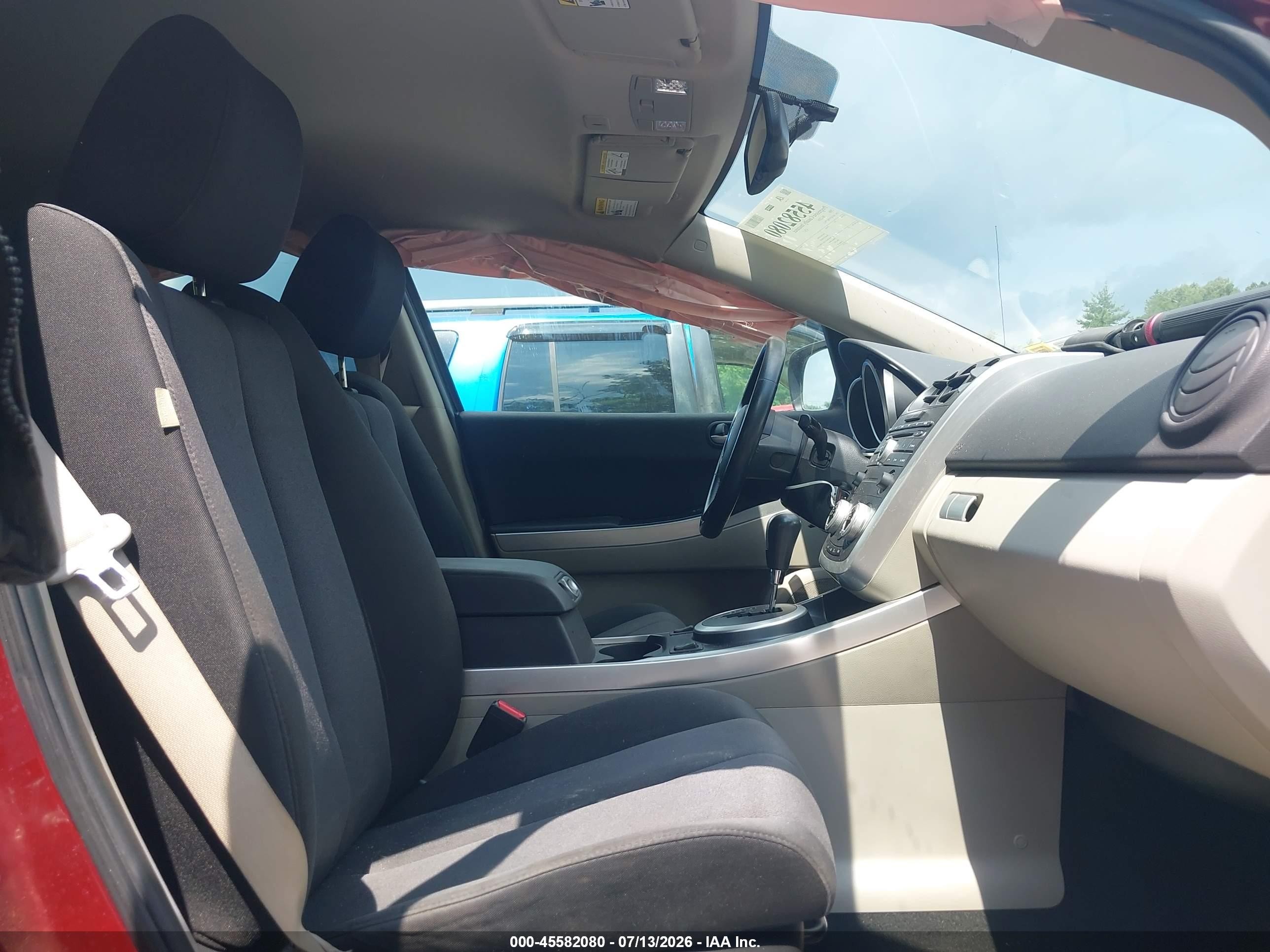 2008 Mazda Cx-7 Grand Touring Maroon vin: JM3ER293780175031