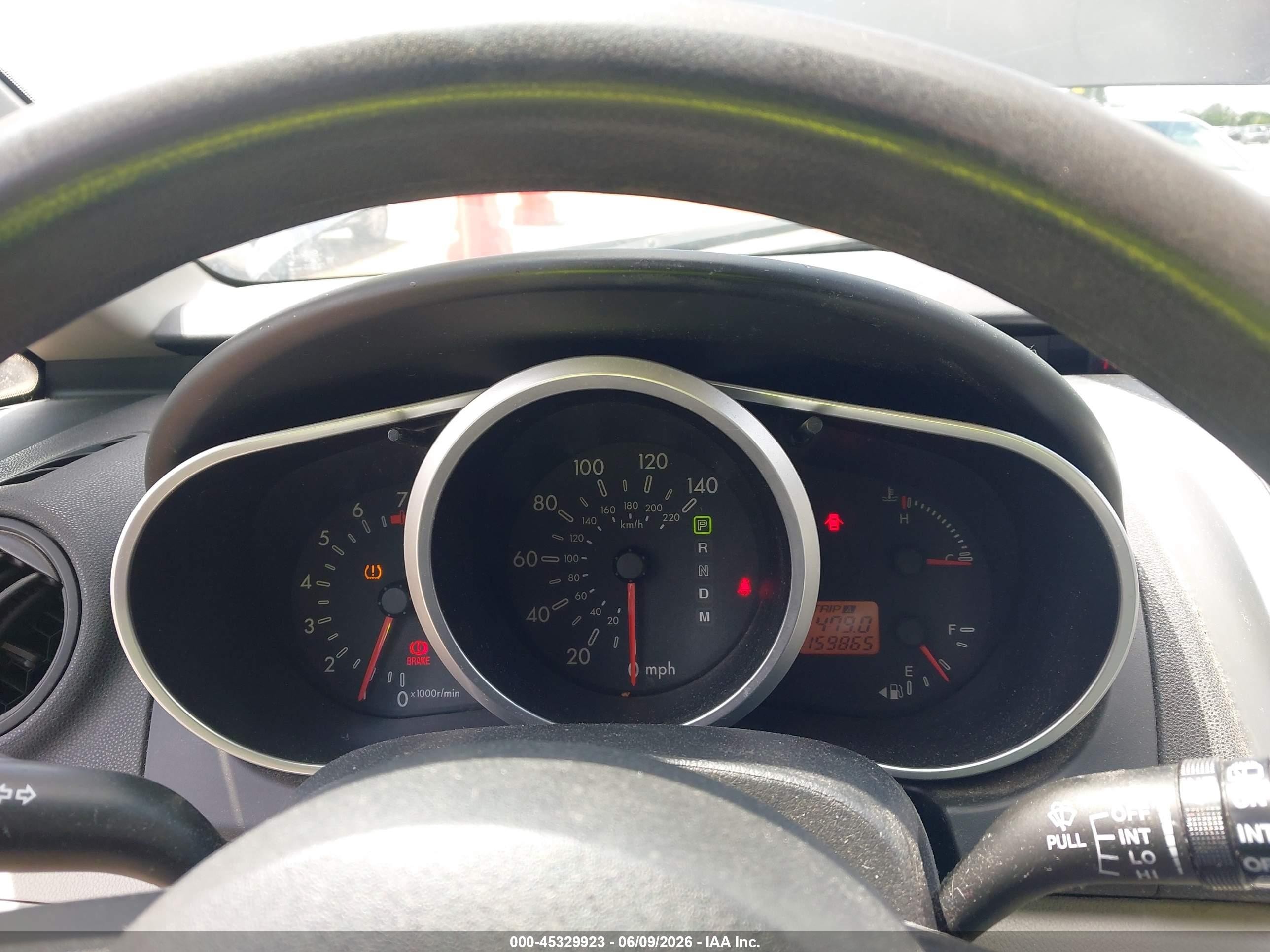 2008 Mazda Cx-7 Sport Black vin: JM3ER293780193366