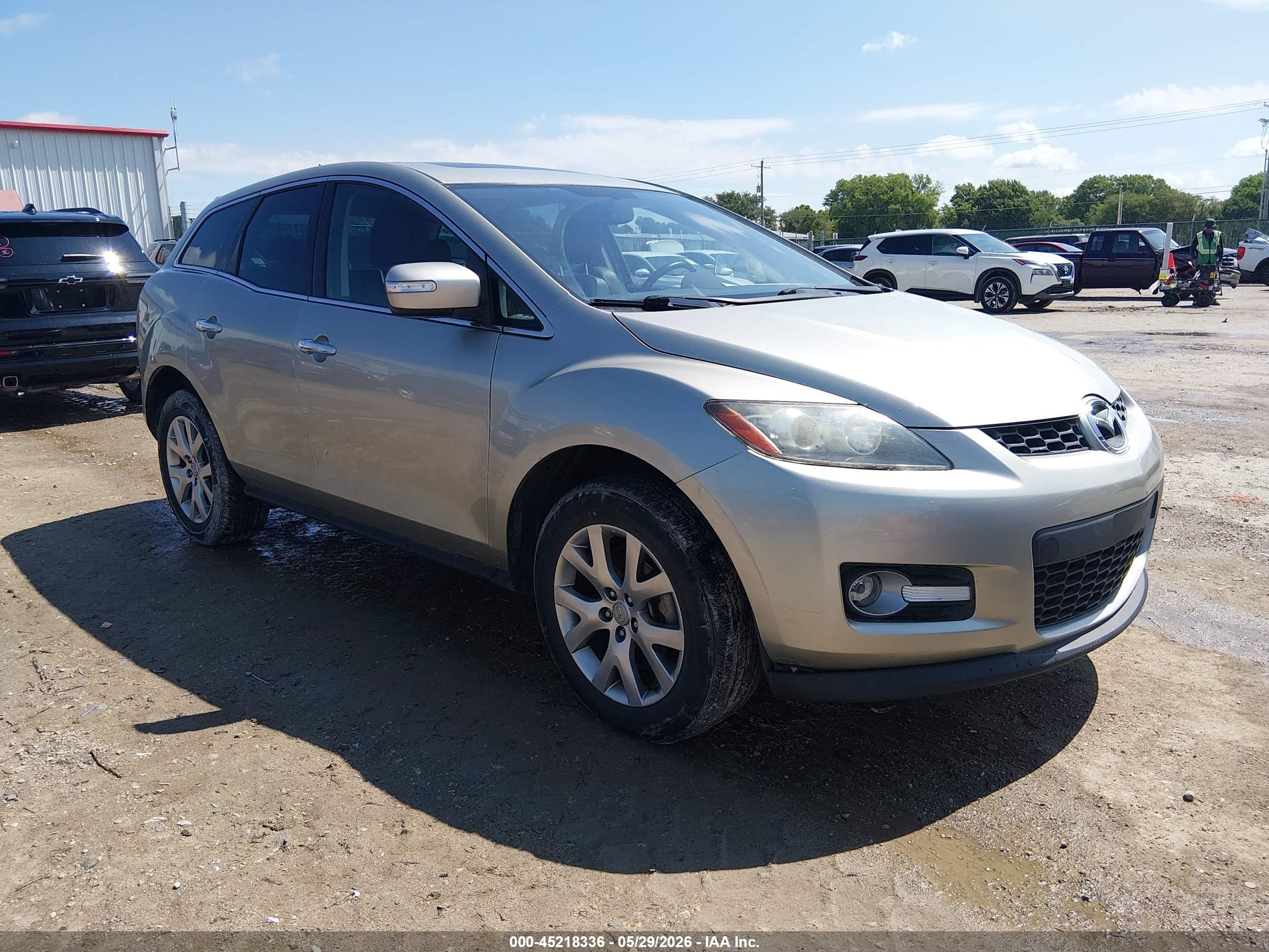 2009 Mazda Cx-7 Grand Touring Silver vin: JM3ER293790227162