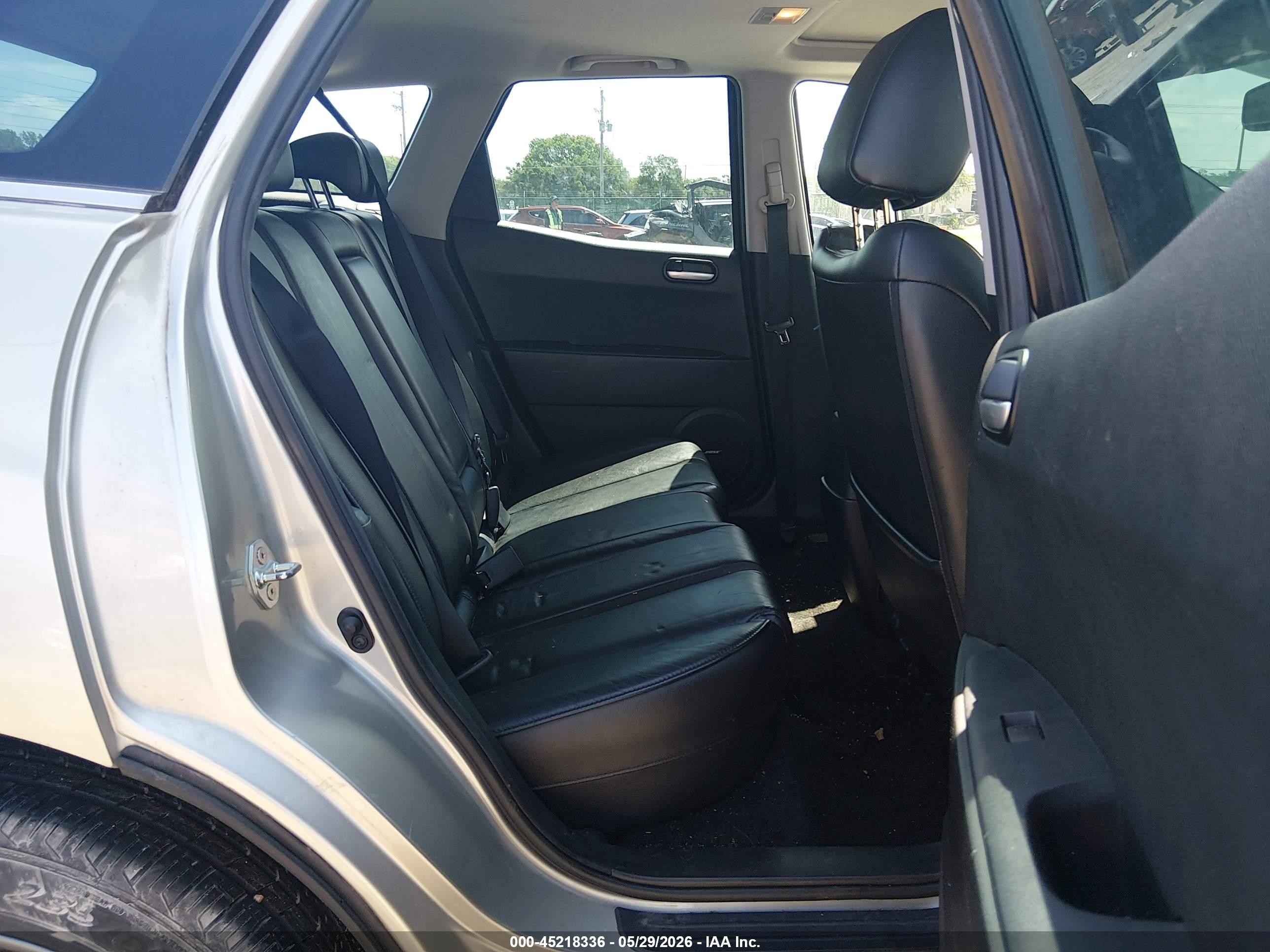 2009 Mazda Cx-7 Grand Touring Silver vin: JM3ER293790227162