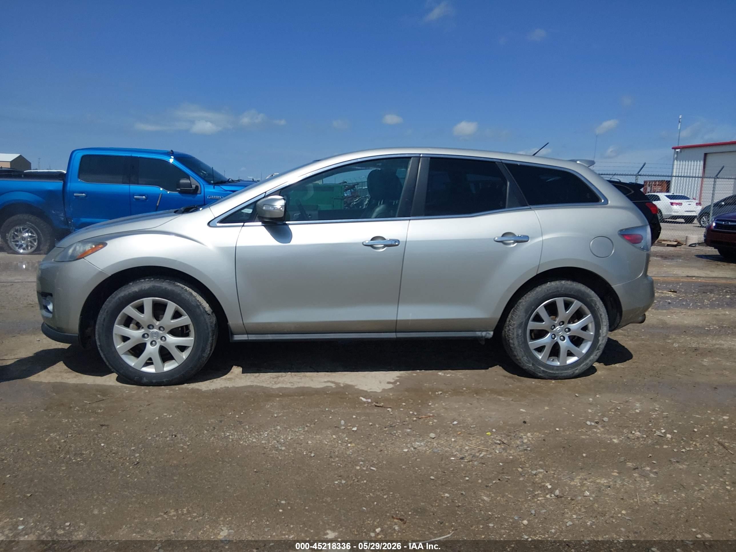 2009 Mazda Cx-7 Grand Touring Silver vin: JM3ER293790227162