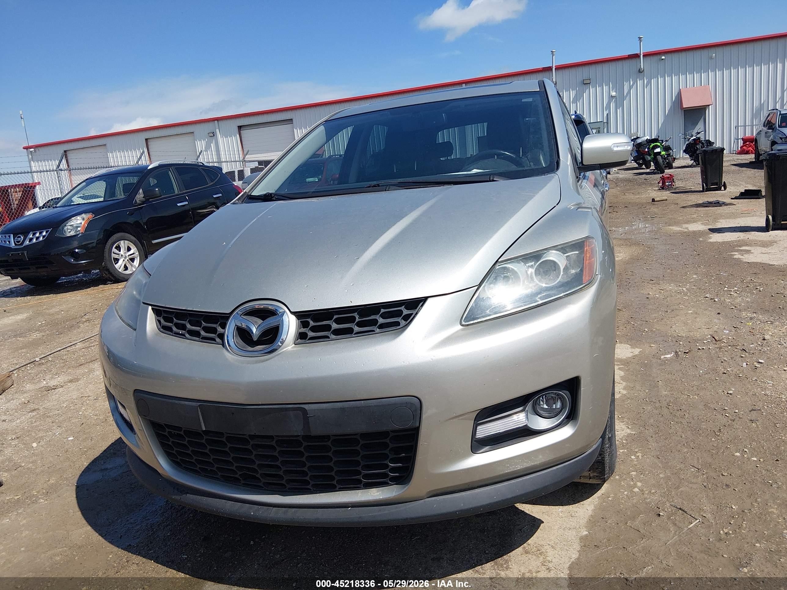 2009 Mazda Cx-7 Grand Touring Silver vin: JM3ER293790227162