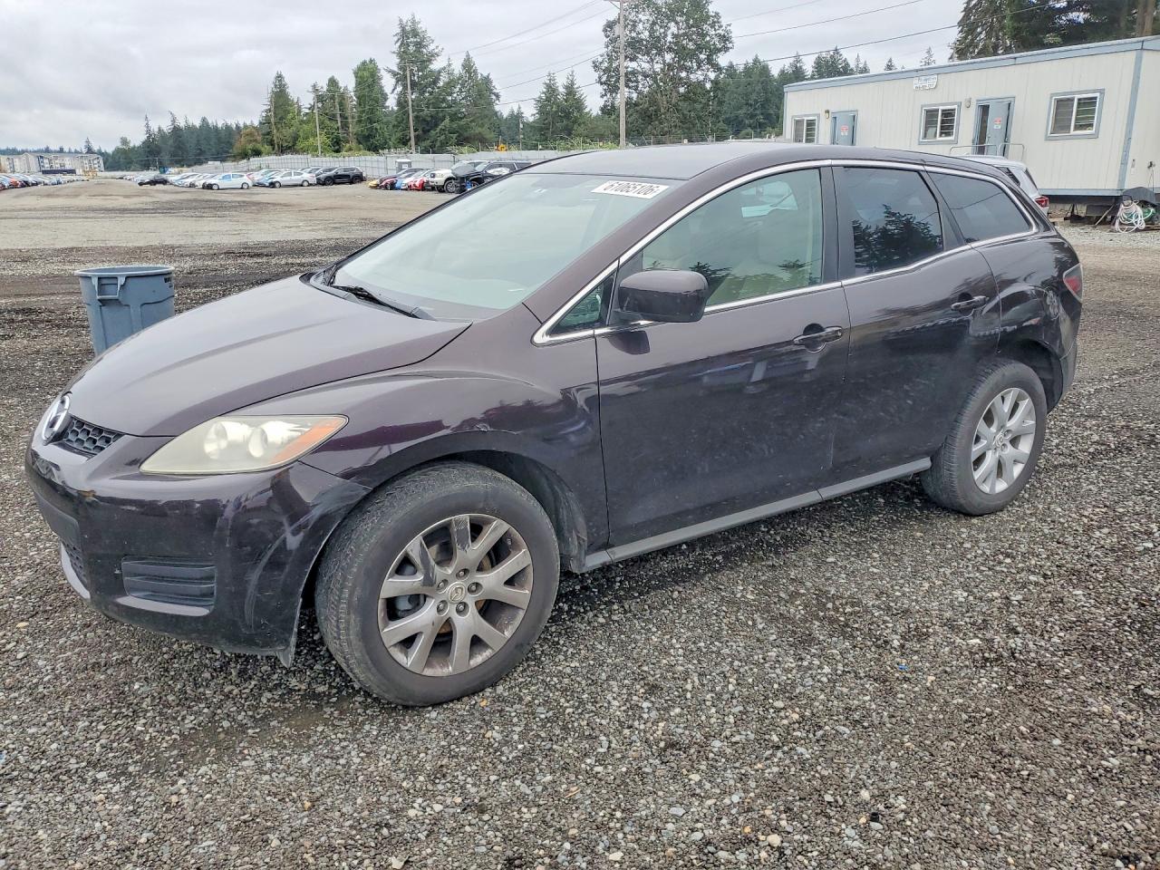 2008 Mazda Cx-7 Burgundy vin: JM3ER293880210644