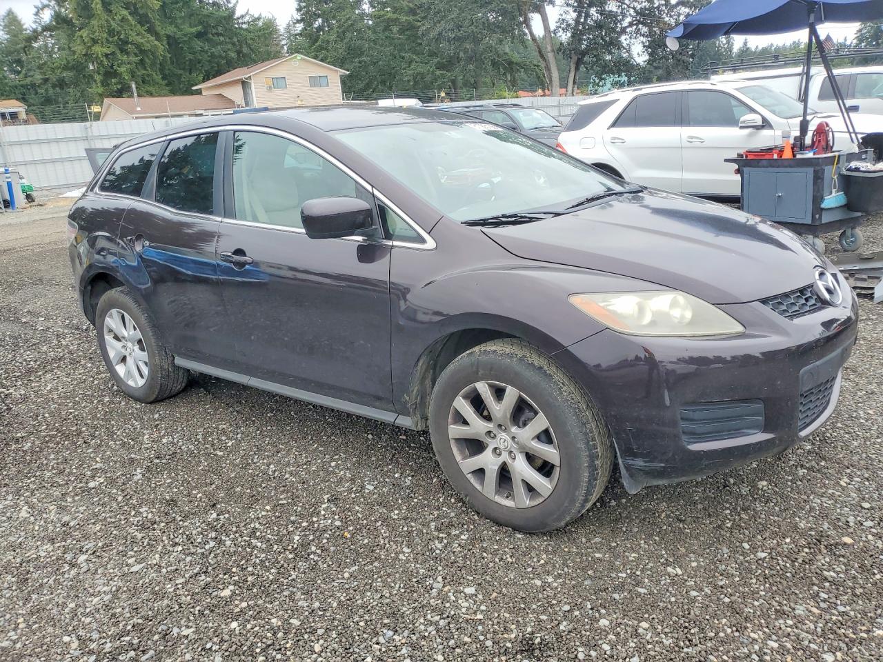 2008 Mazda Cx-7 Burgundy vin: JM3ER293880210644