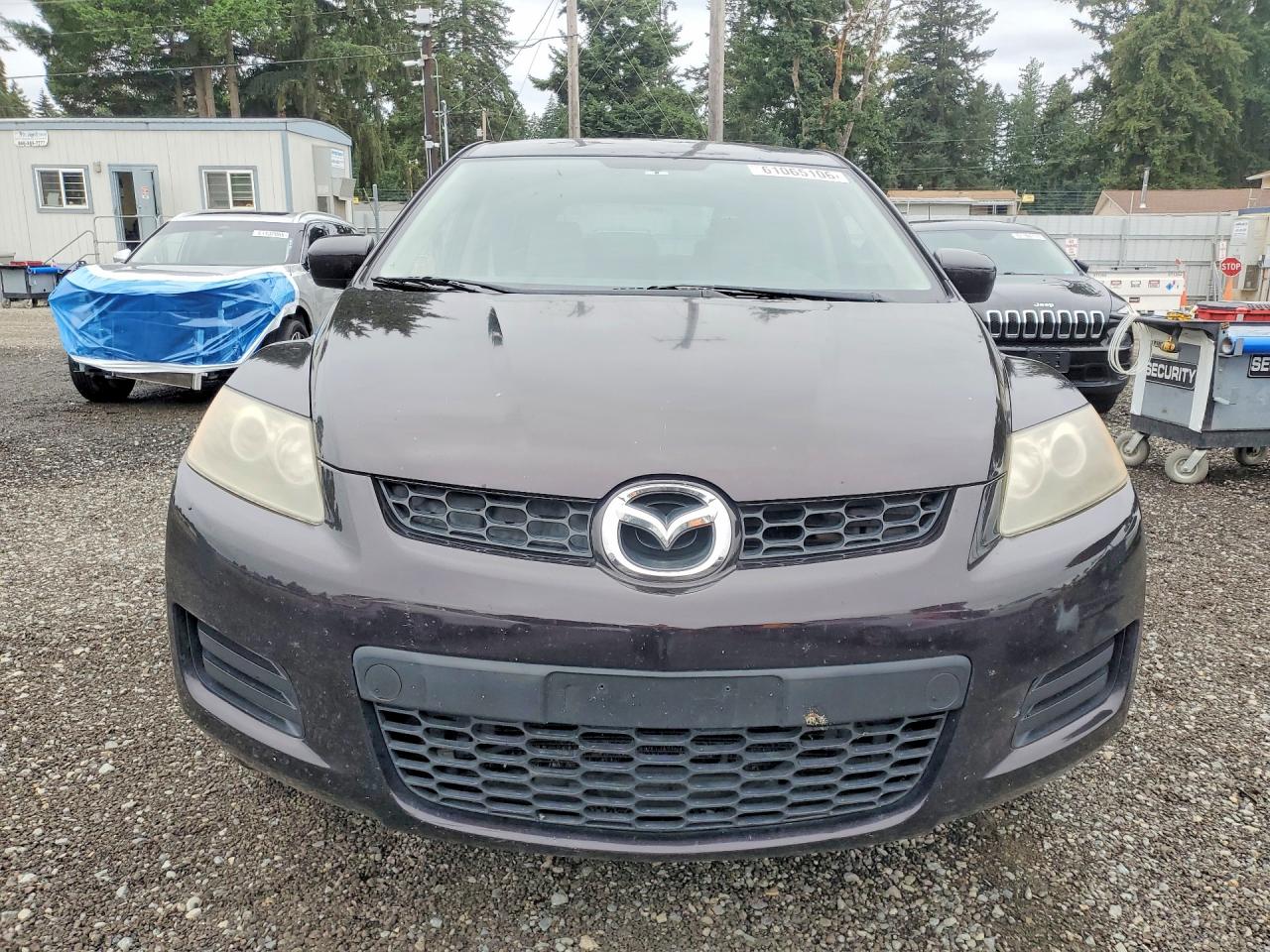 2008 Mazda Cx-7 Burgundy vin: JM3ER293880210644
