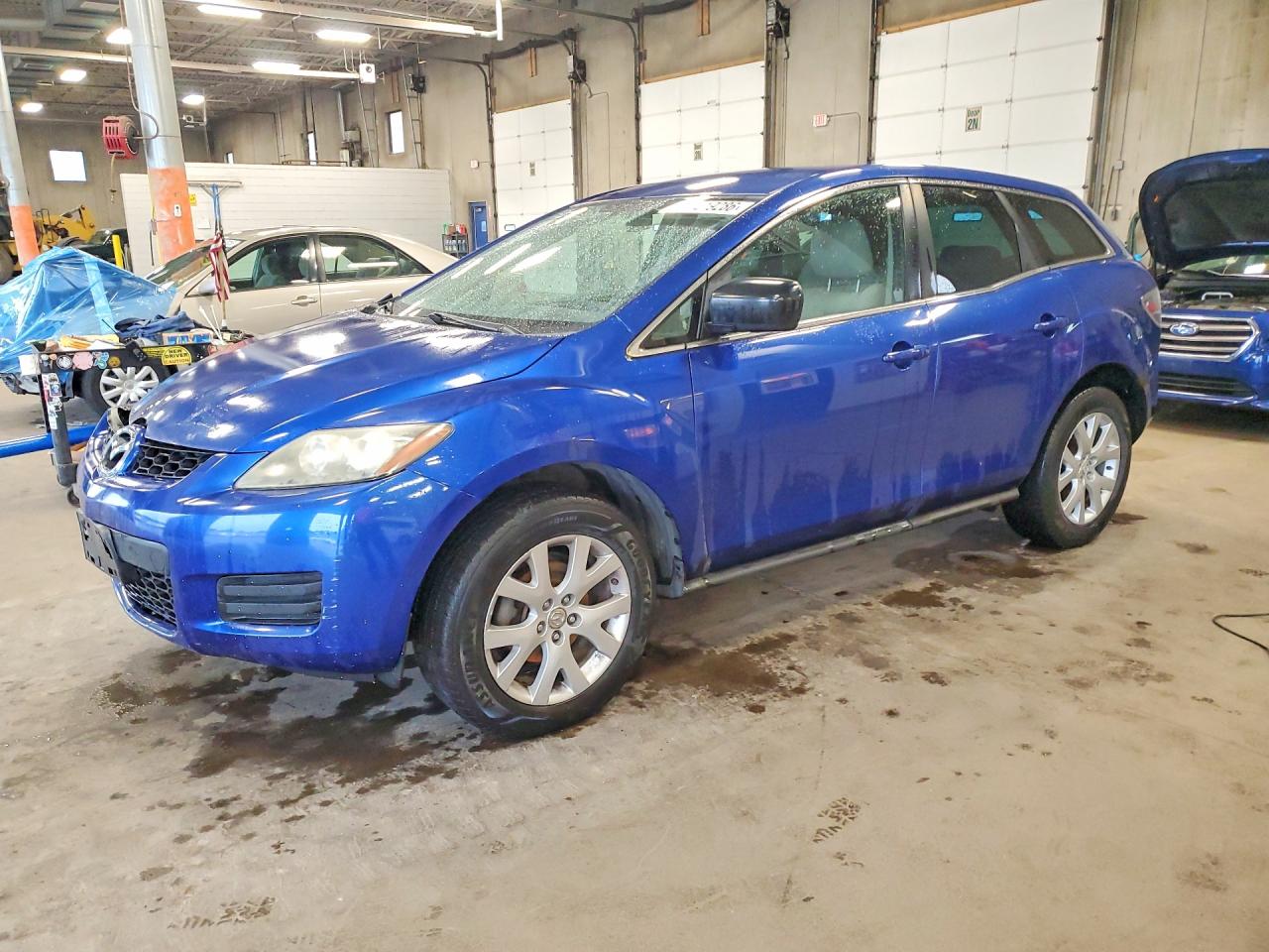 2007 Mazda Cx-7 Blue vin: JM3ER293970117436