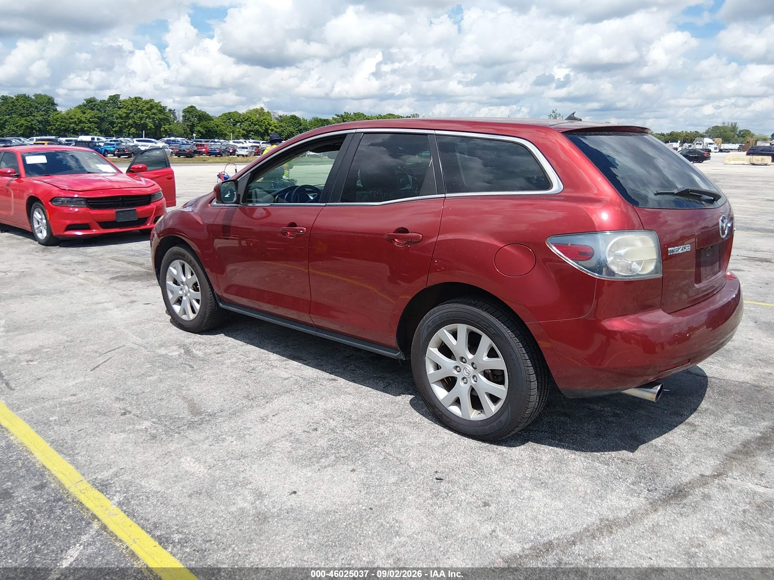 2007 Mazda Cx-7   Red vin: JM3ER293970164448