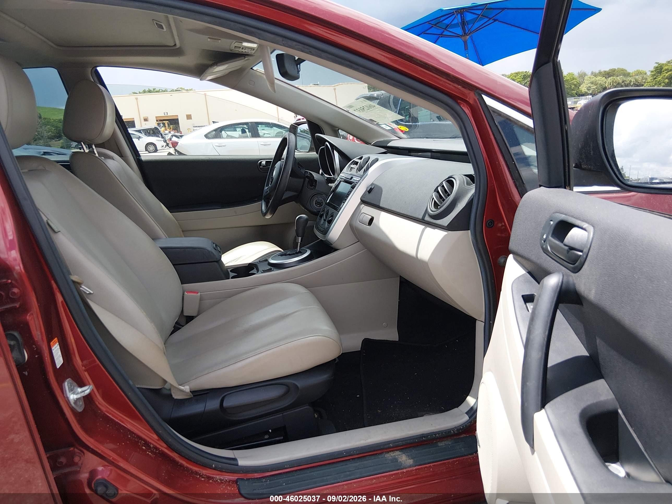 2007 Mazda Cx-7   Red vin: JM3ER293970164448