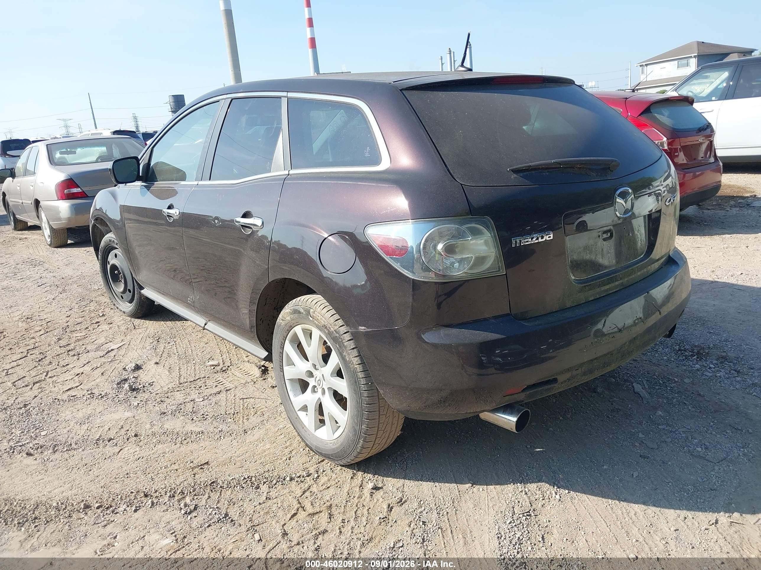 2007 Mazda Cx-7 Grand Touring Purple vin: JM3ER293970167558