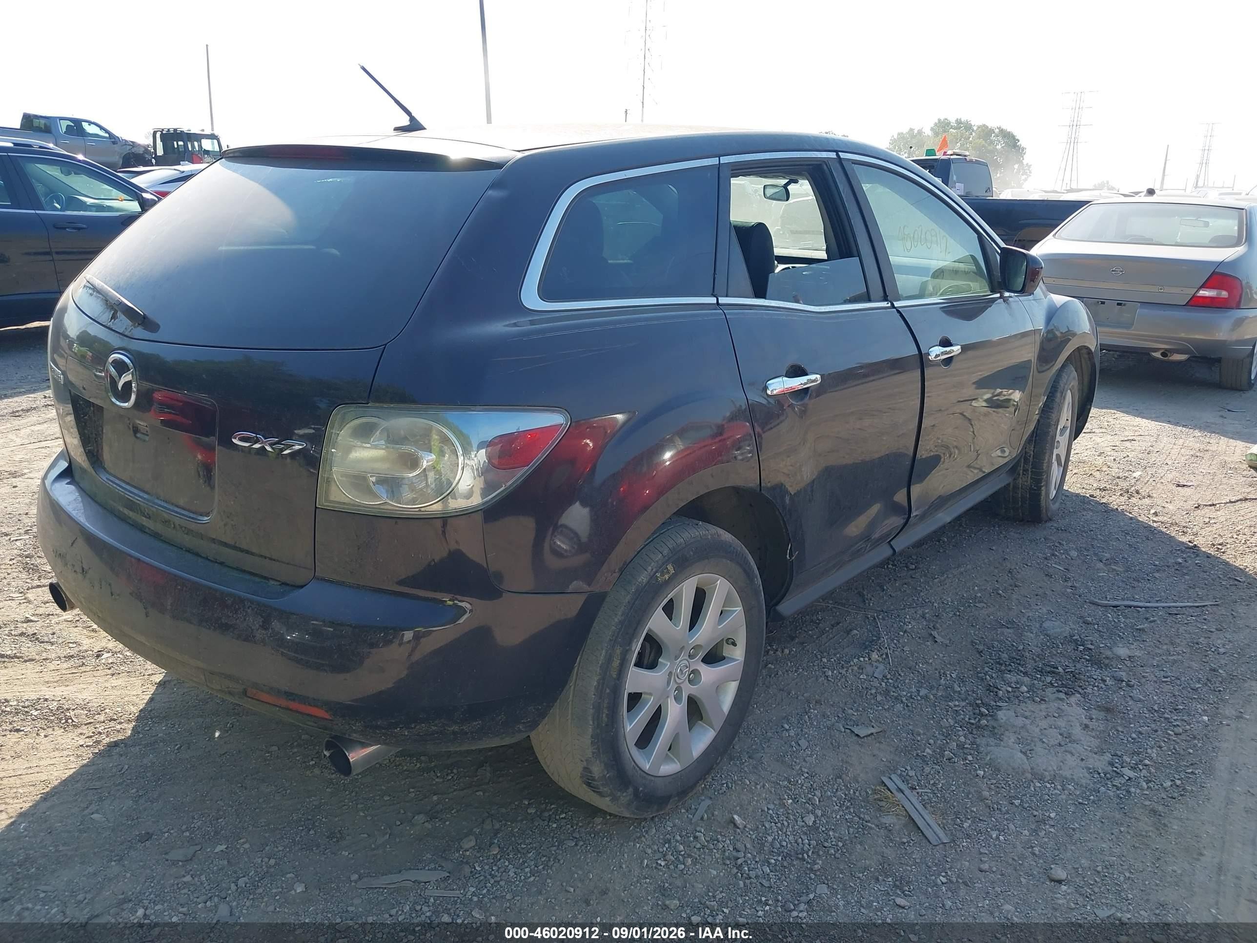 2007 Mazda Cx-7 Grand Touring Purple vin: JM3ER293970167558