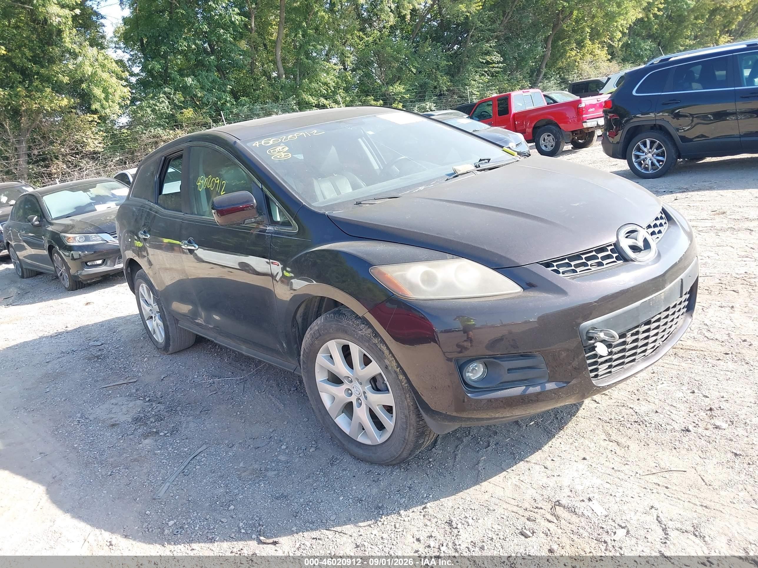 2007 Mazda Cx-7 Grand Touring Purple vin: JM3ER293970167558