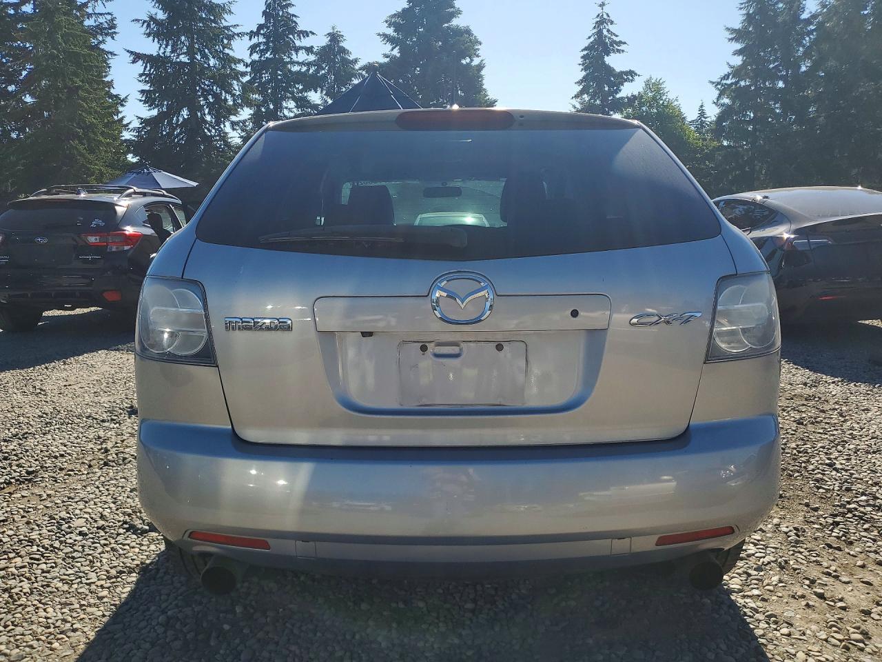2008 Mazda Cx-7 Silver vin: JM3ER293980169411