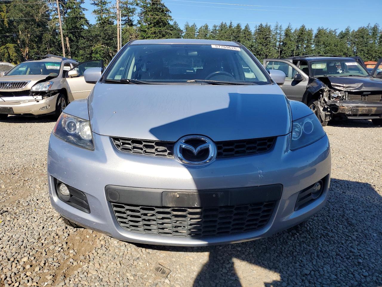 2008 Mazda Cx-7 Silver vin: JM3ER293980169411