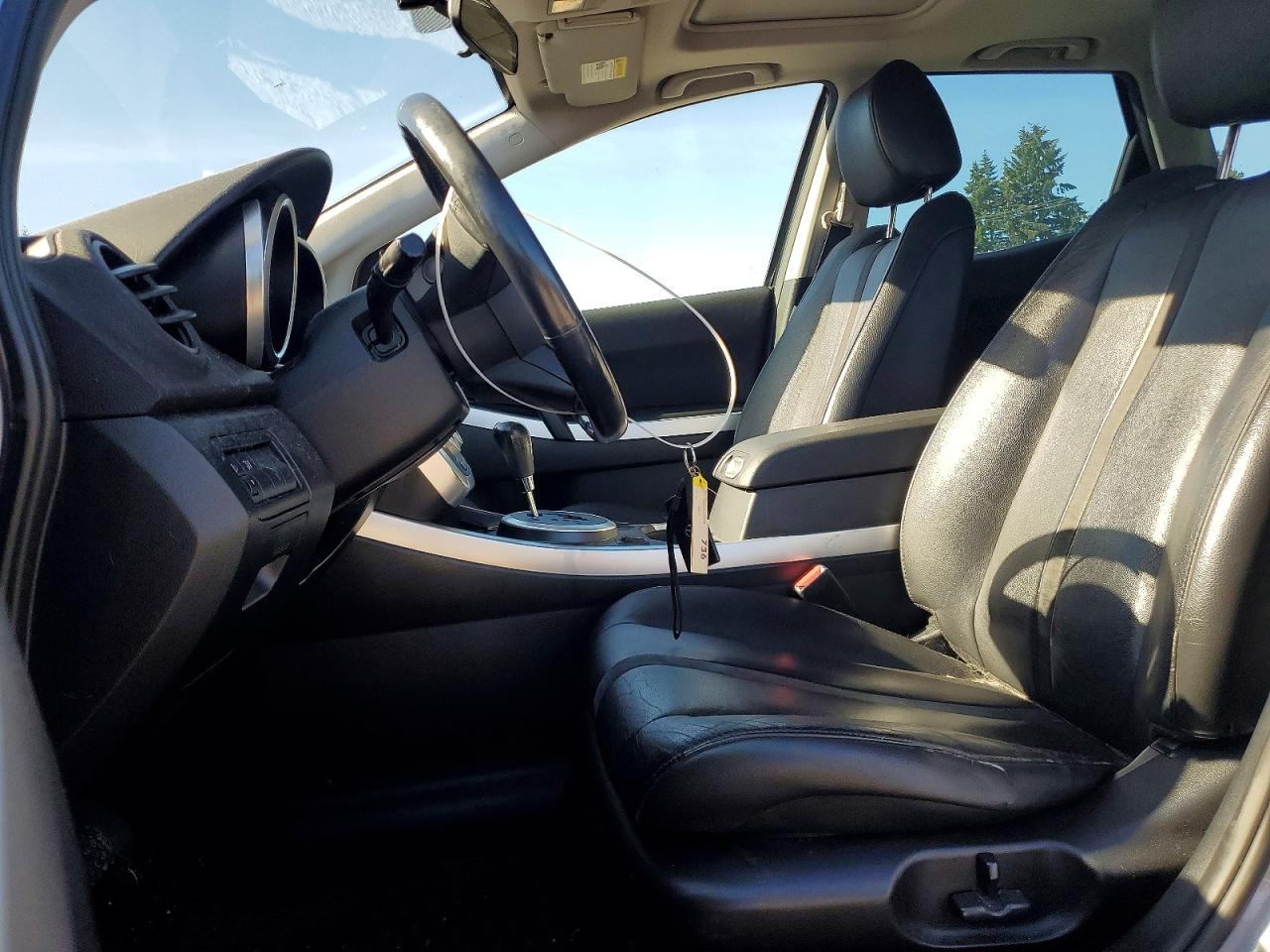 2008 Mazda Cx-7 Silver vin: JM3ER293980169411
